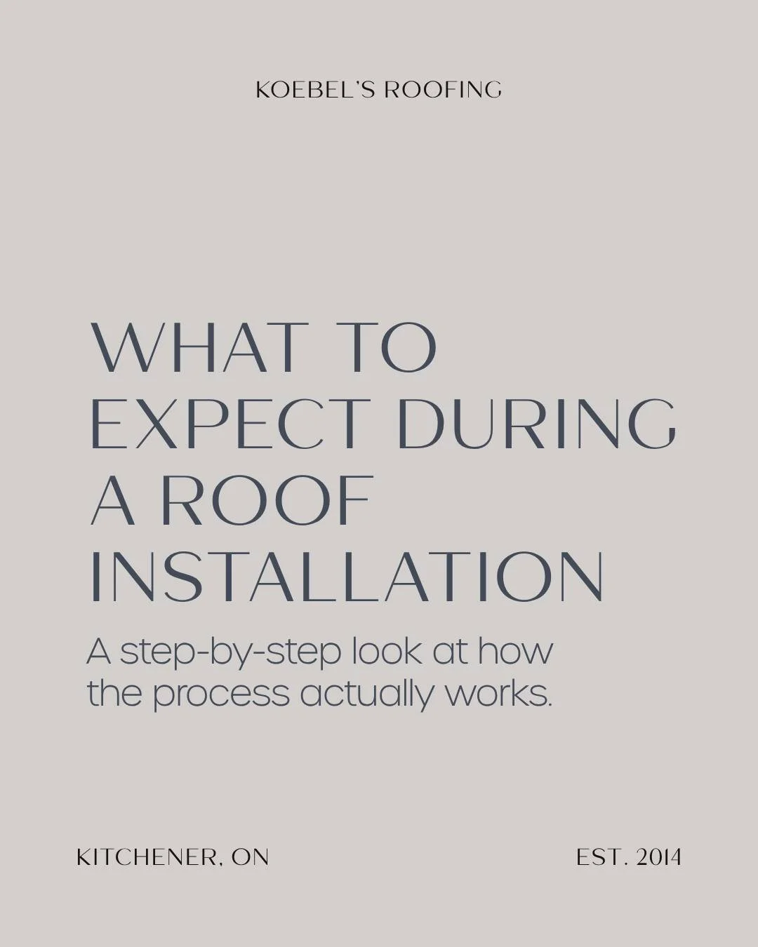 Release the roof overwhelm!

Knowing what to expect and having a clear process makes all the difference. Swipe through to see how we guide homeowners through every step from inspection to final clean up with transparency and care.