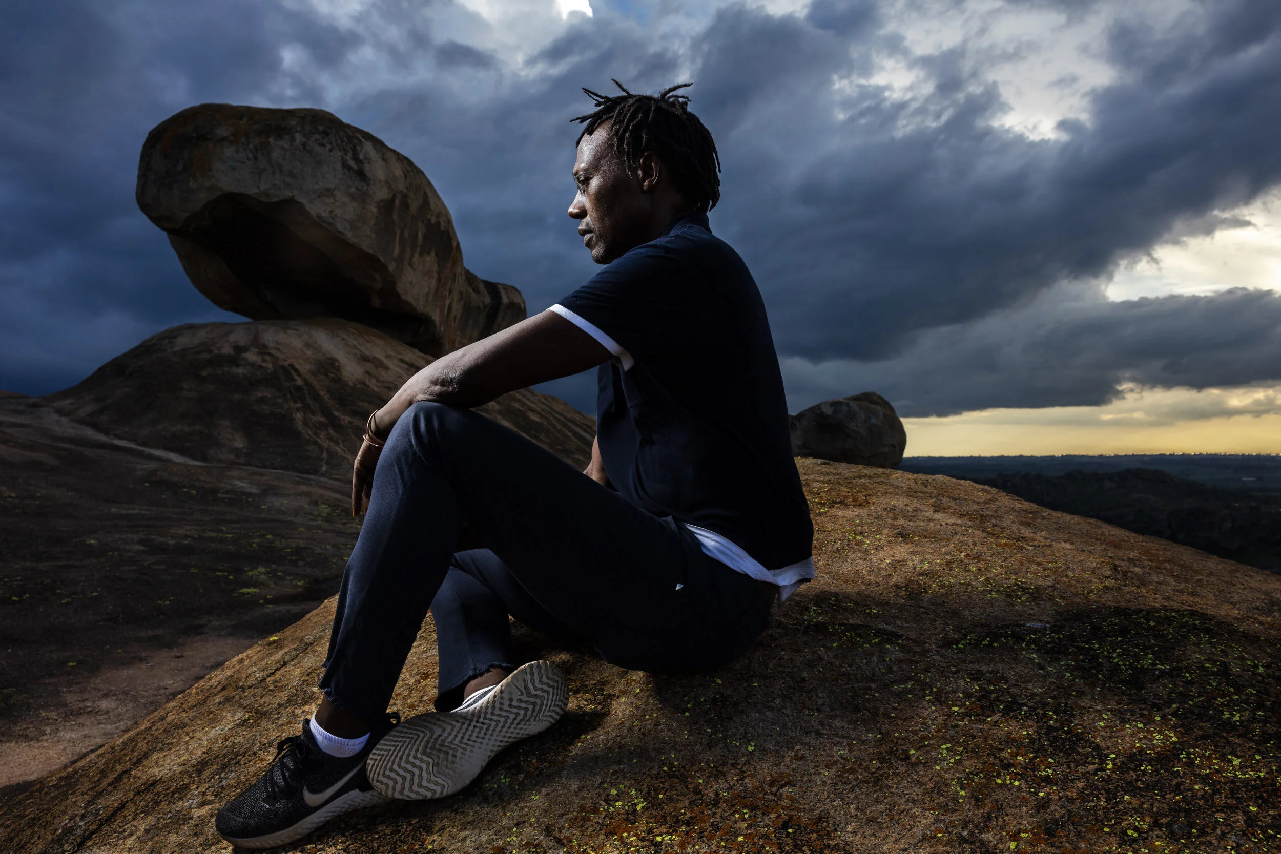 HARARE, ZIMBABWE: Dixon Chibanda, one of only three clinical psychiatrists in Zimbabwe, is the founder of the Friendship Bench program, an evidence based psychological therapy for depression delivered by over 700 trained community grandmothers on wo