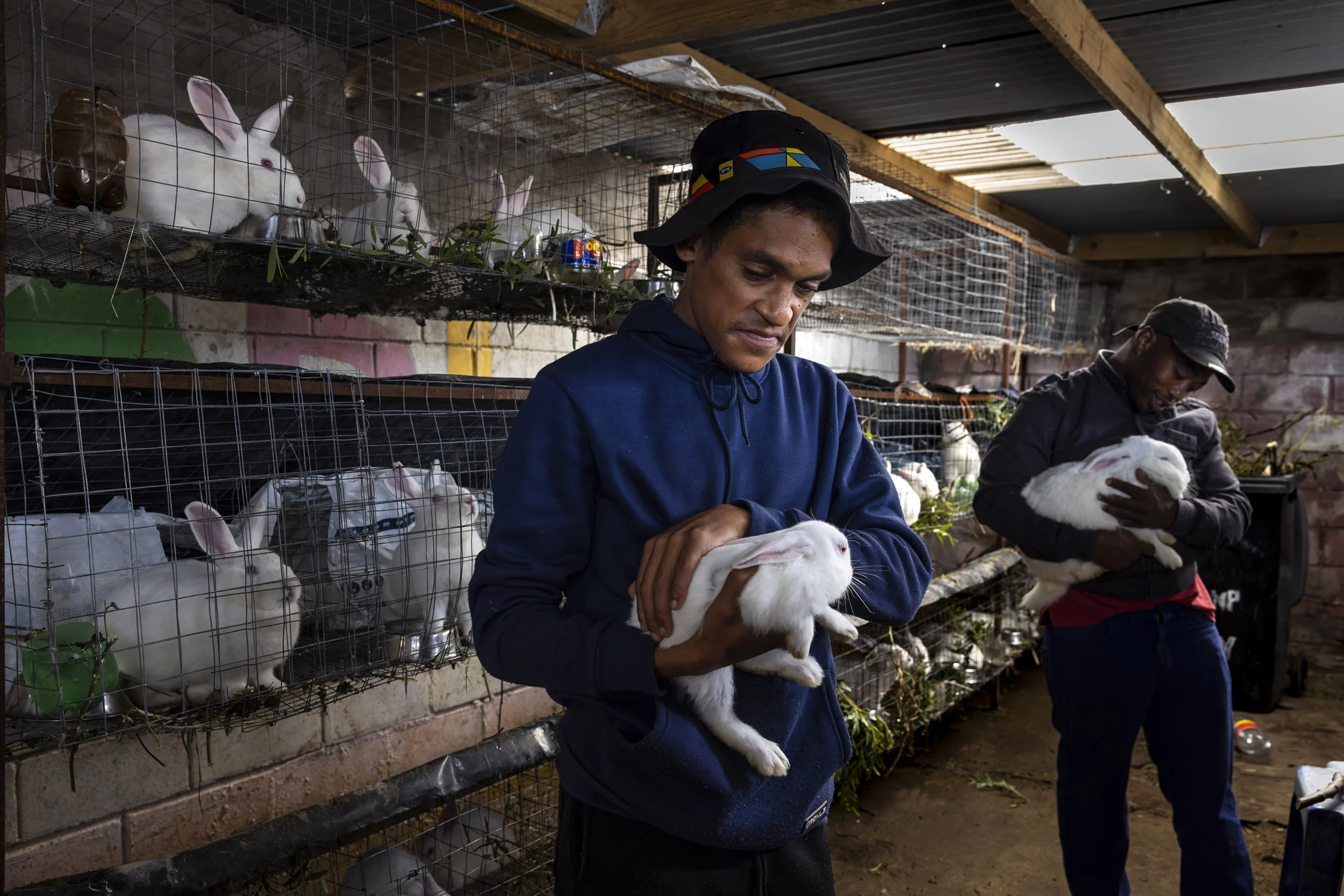 STRANDFONTEIN, CAPE TOWN, SOUTH AFRICA: Sherwin Julius, 27, volunteered to go for rehab at Camp Joy, a halfway house on the Cape Flats that focuses on rehabilitation and restoration as a guideline to quality of life, healthy living, and re-integrati
