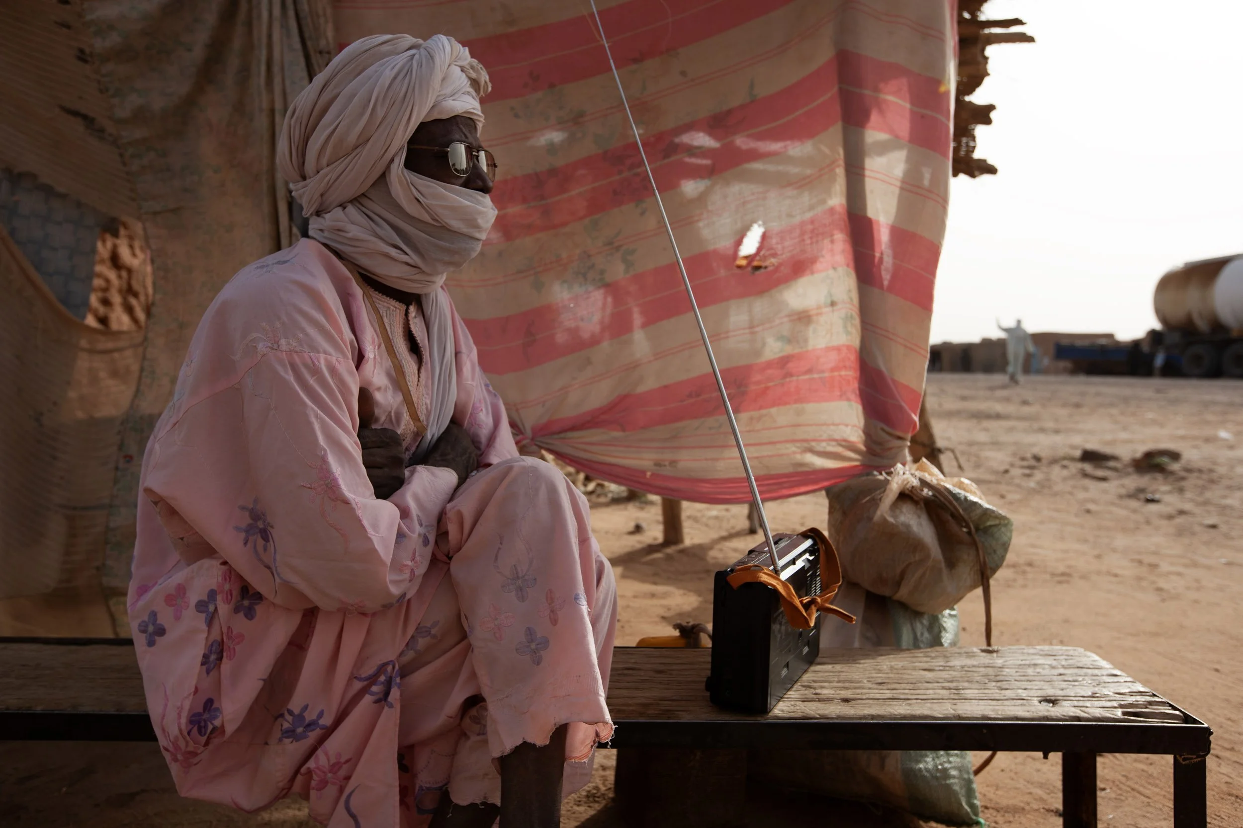 MARARABA, NIGER, SEPTEMBER , 2009: Scenes of Tuareg semi-nomadic life from the small transit town of Mararaba, Niger, September 27 2009. This small town is an intersection point for Agadez and Niamey. (Photo by Brent Stirton/National Geographic.)