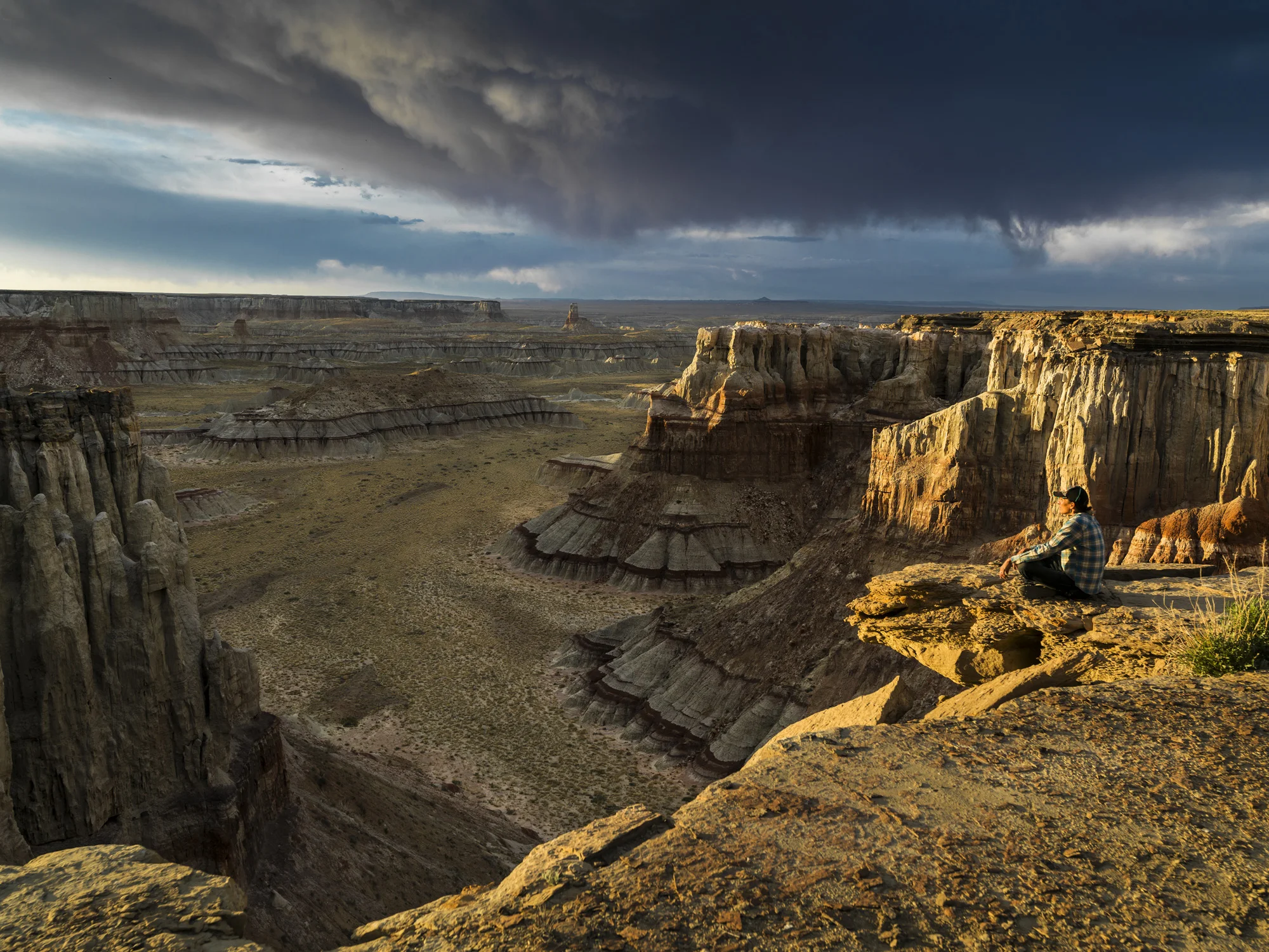 CAMERON, ARIZONA, 12 APRIL 2014: A beautiful canyon site off the tourist trail close to Cameron, Arizona on the Navajo Reservation. Although there are many famous tourist site like Monument Valley and the Canyon De Chelly, there are still a number o