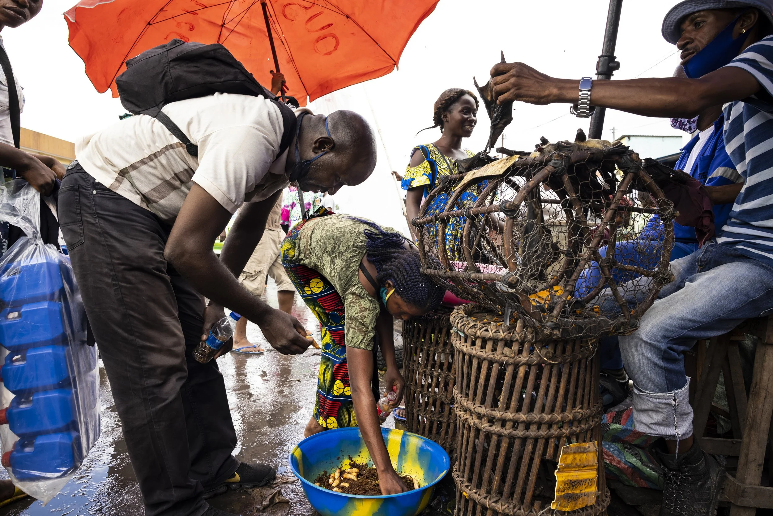 BRAZZAVILLE, REPUBLIC OF CONGO: Honor Toudissa is an influential Chef in the Brazzaville/Kinshasa region. Honor is a believer in traditional Congolese cuisine but is not a believer in the use of bushmeat. He feels it is too expensive, too elitist a