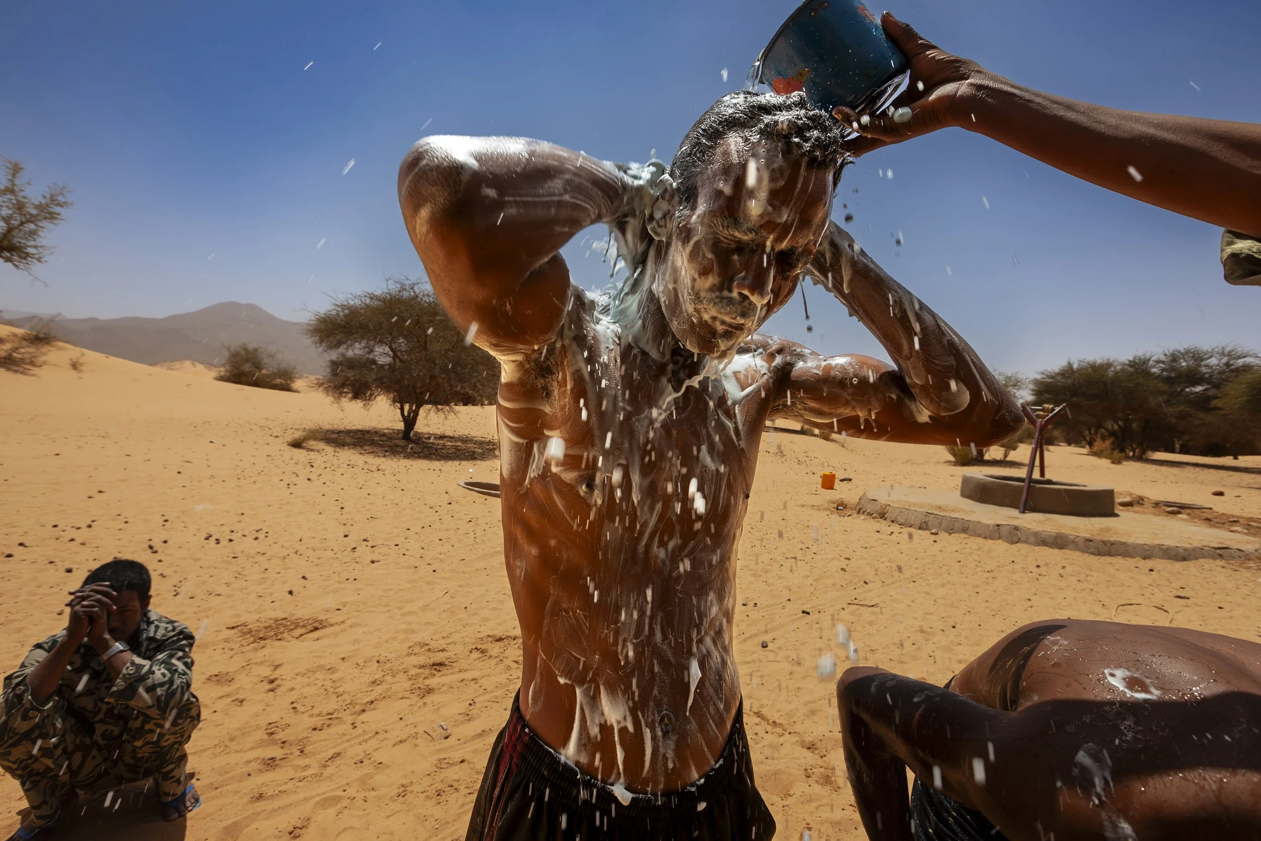 TAZERZEIT, AIR MOUNTAINS, NORTHERN NIGER, APRIL 2009: Images of M.N.J, The Movement of Justice in Niger, a Tuareg led rebellion against the Niger government for reasons of perceived discrimination, social injustice and resource ownership in Niger's