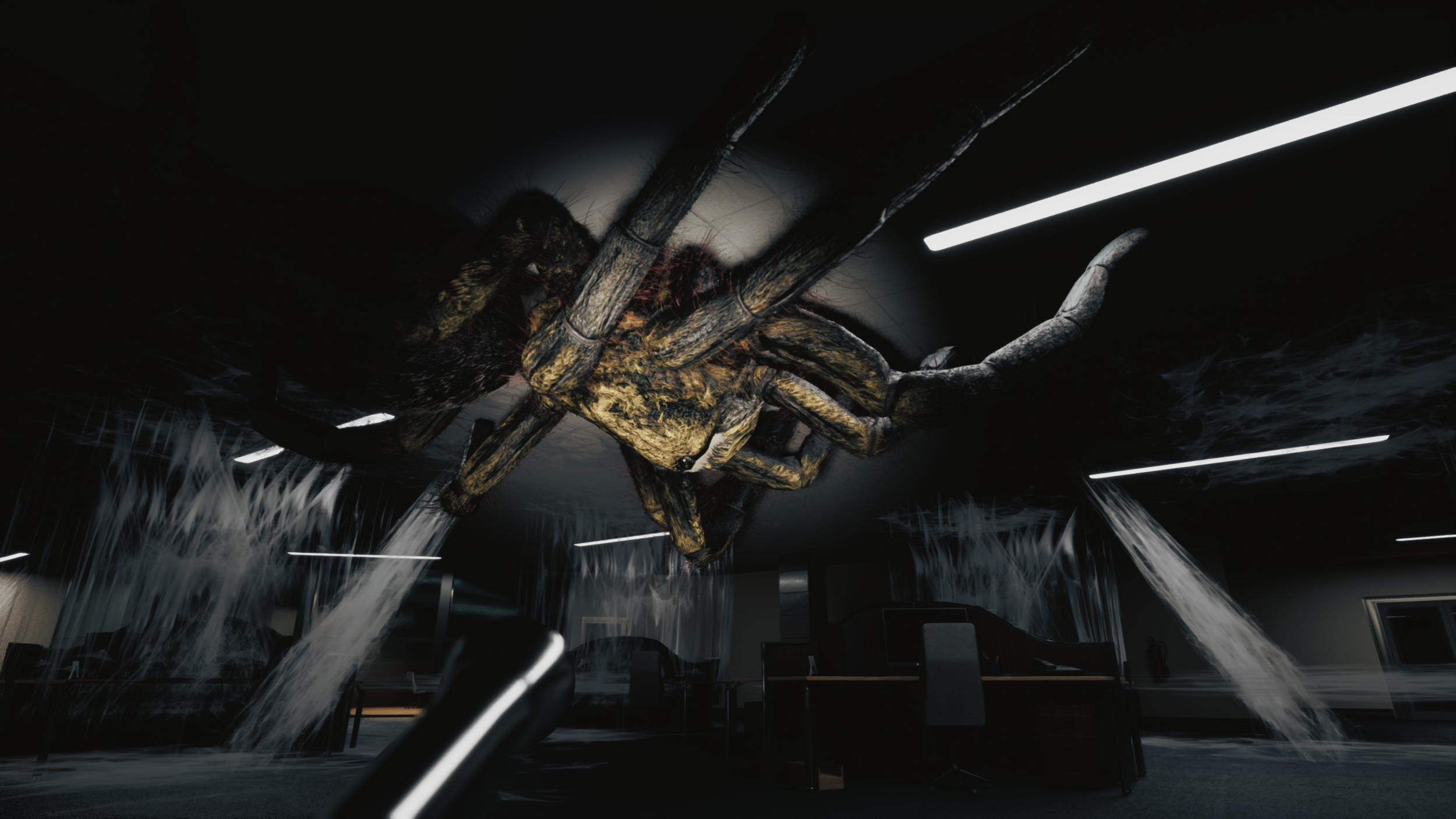 huntsman, spider, monster
