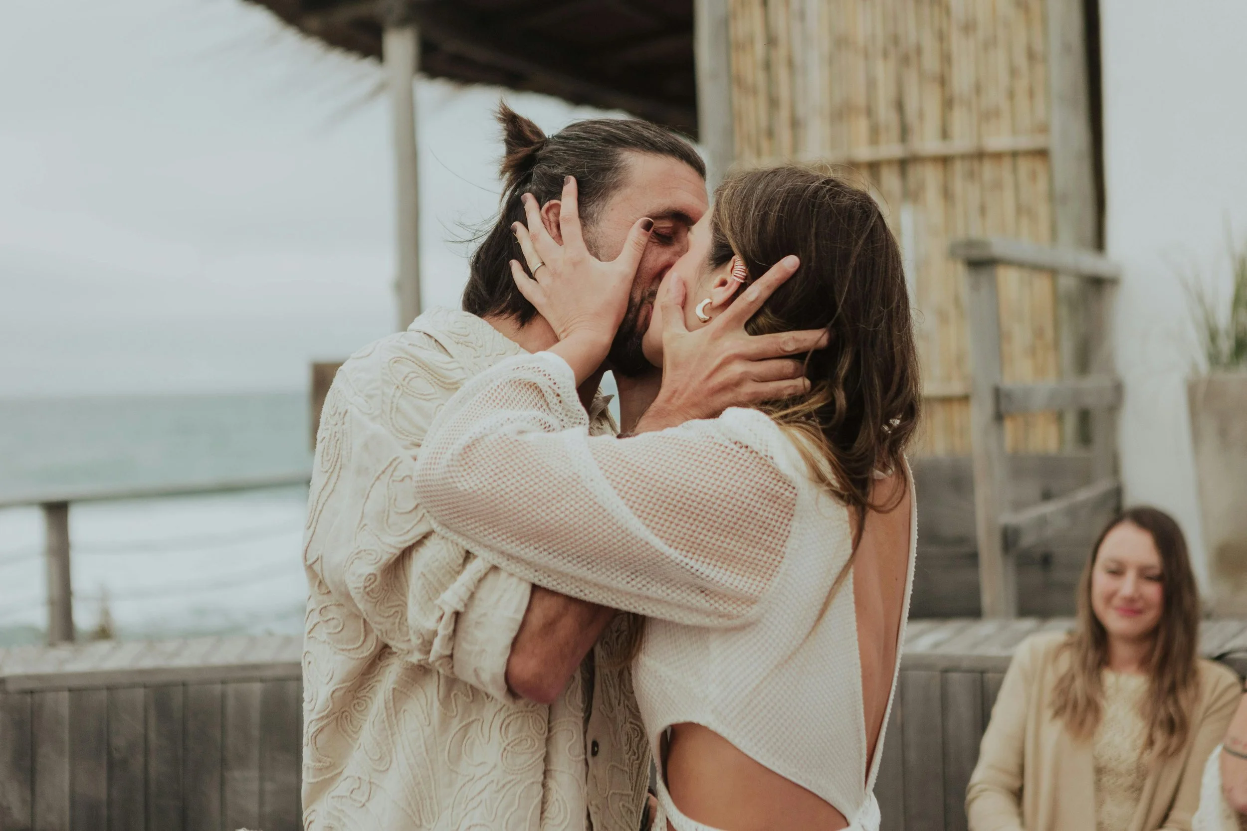 Mariage en bord de mer