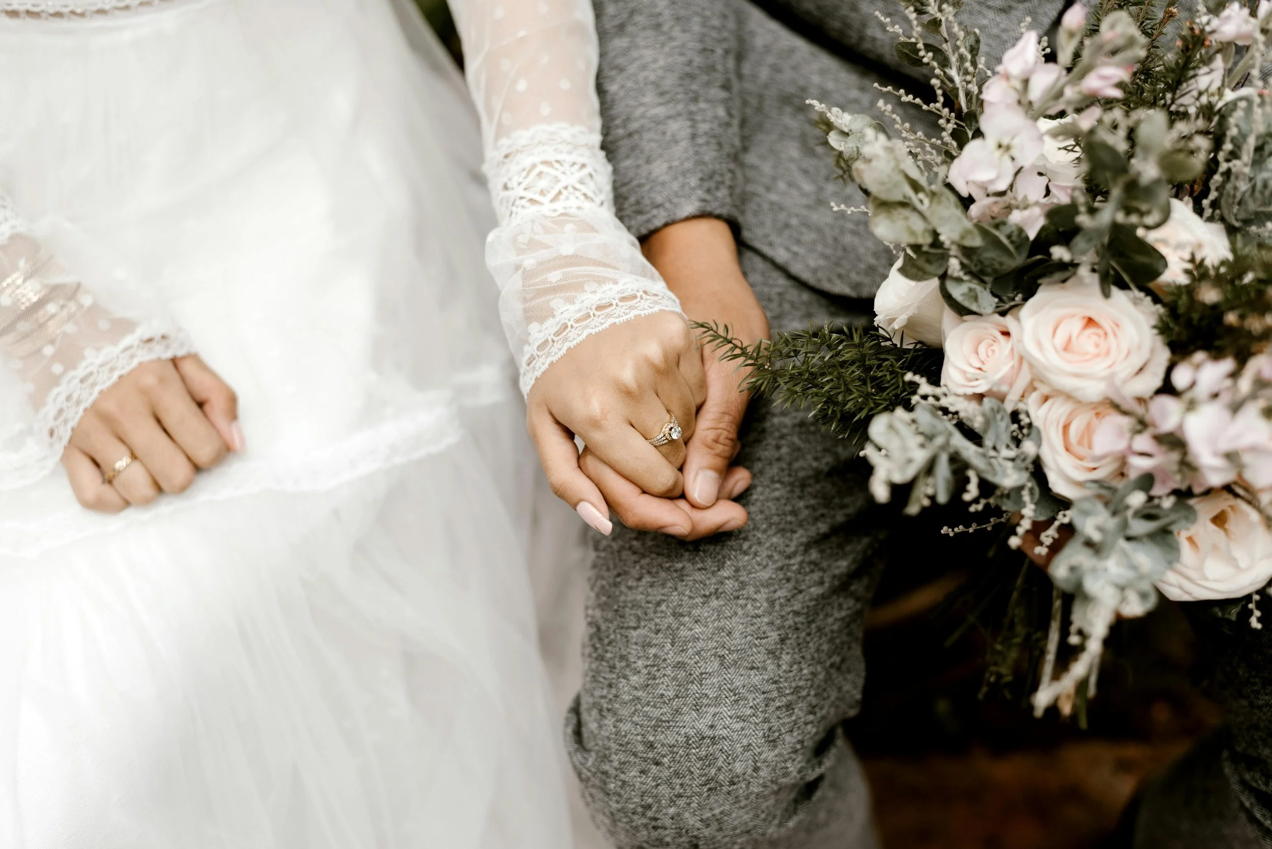 Mariage élégant et romantique