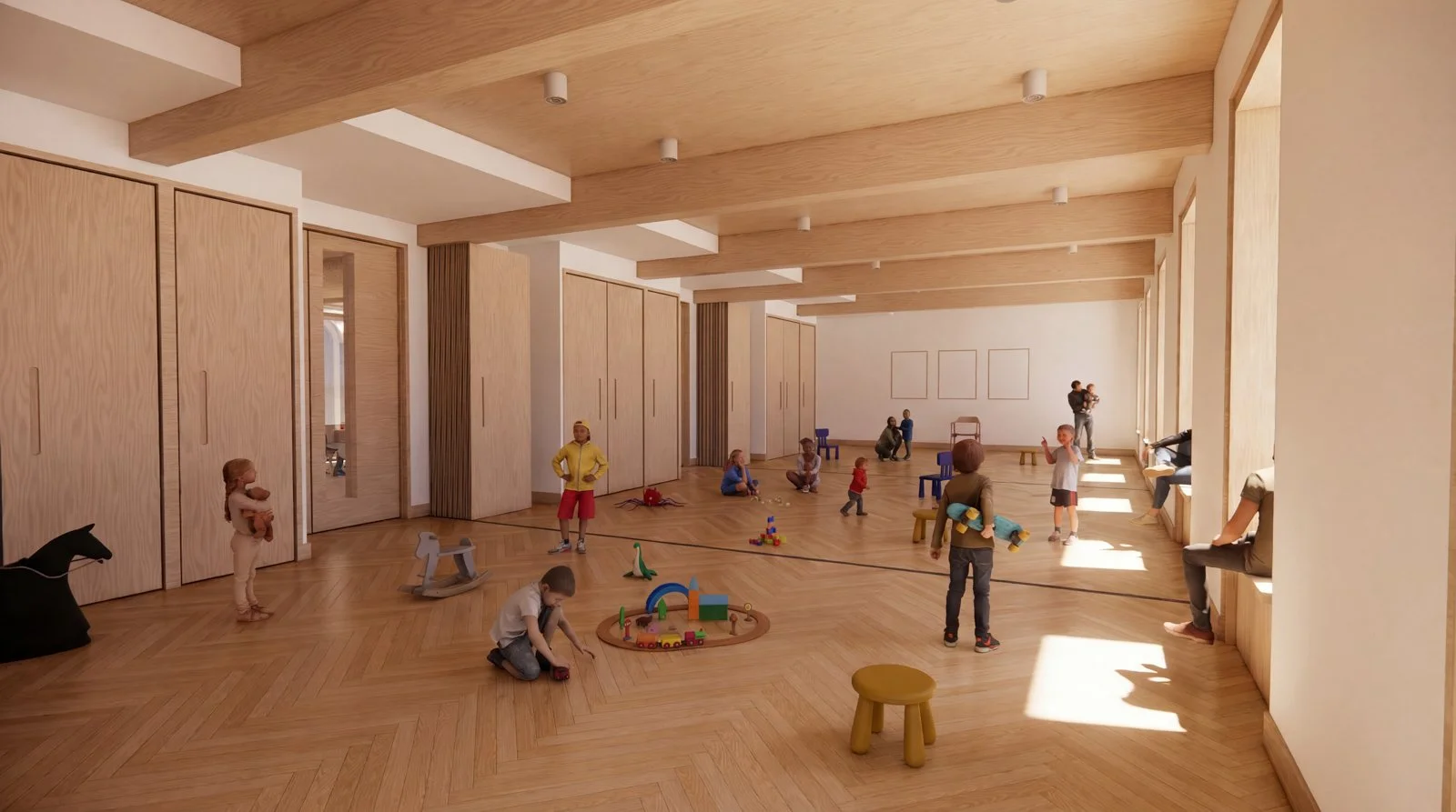 Christ Church W4 Acton Green community space | Internal render