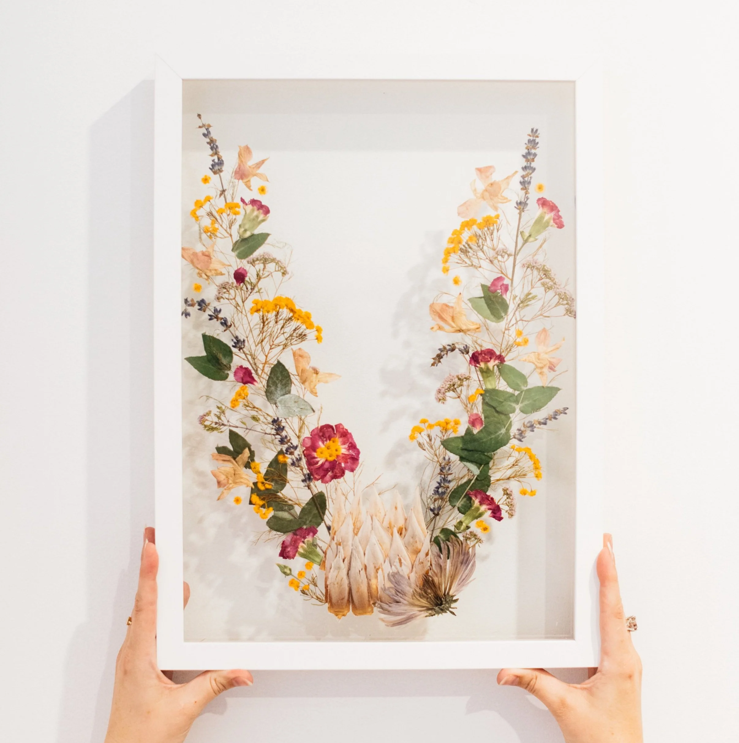 A3 Portrait. Wildflower Abstract