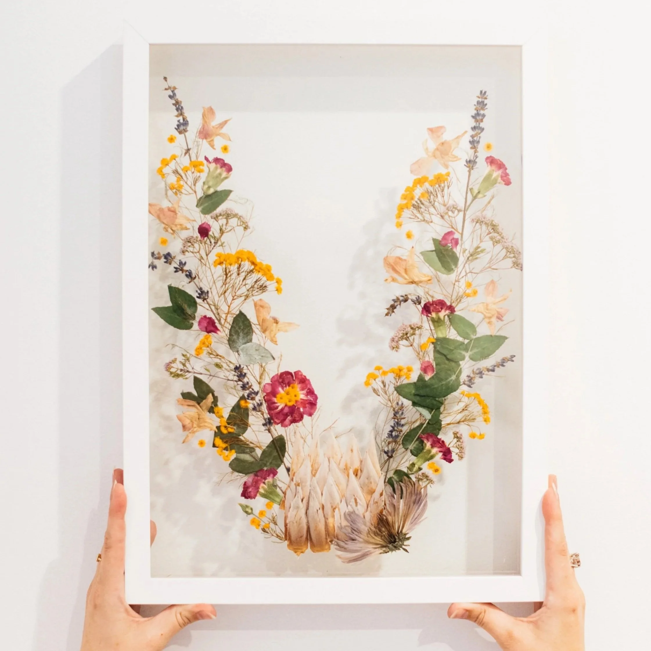 A3 Portrait - Wildflower Abstract