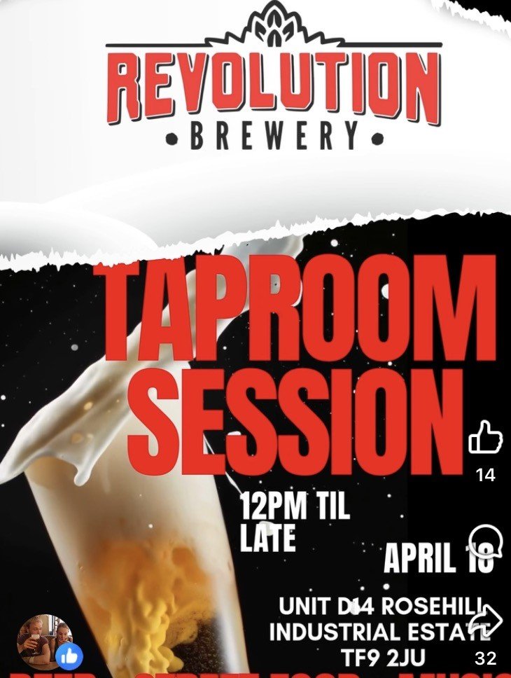 Taproom Open Day 18th April 2026