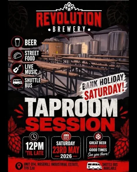 Bank holiday Taproom Session - 23rd May 2026