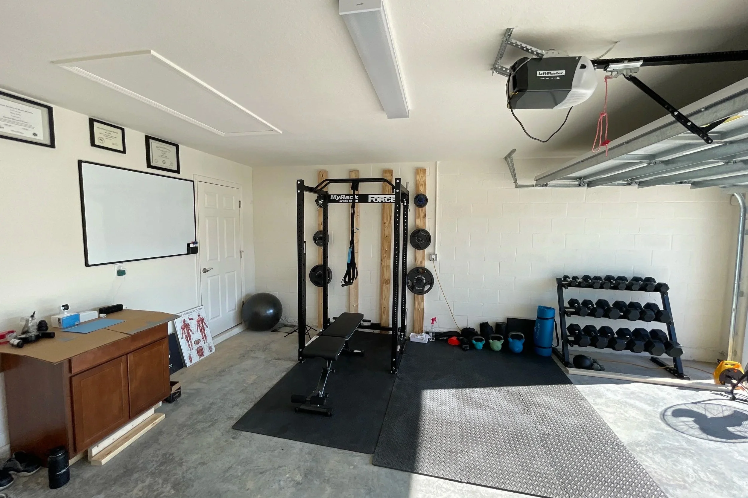 First set up
