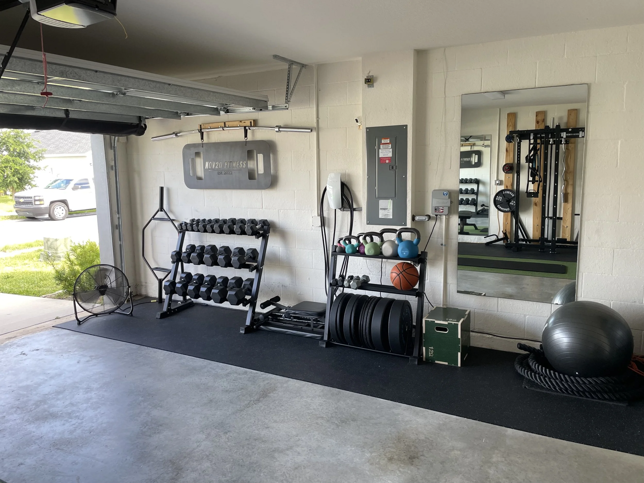 Current set up on left side