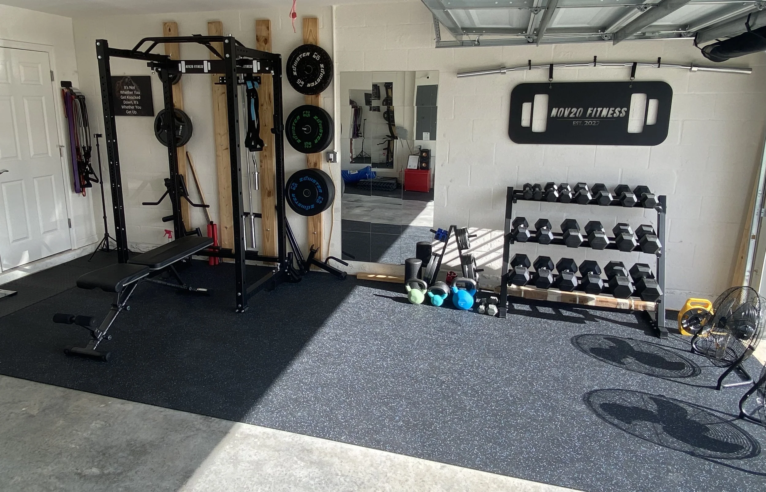 Improved the flooring