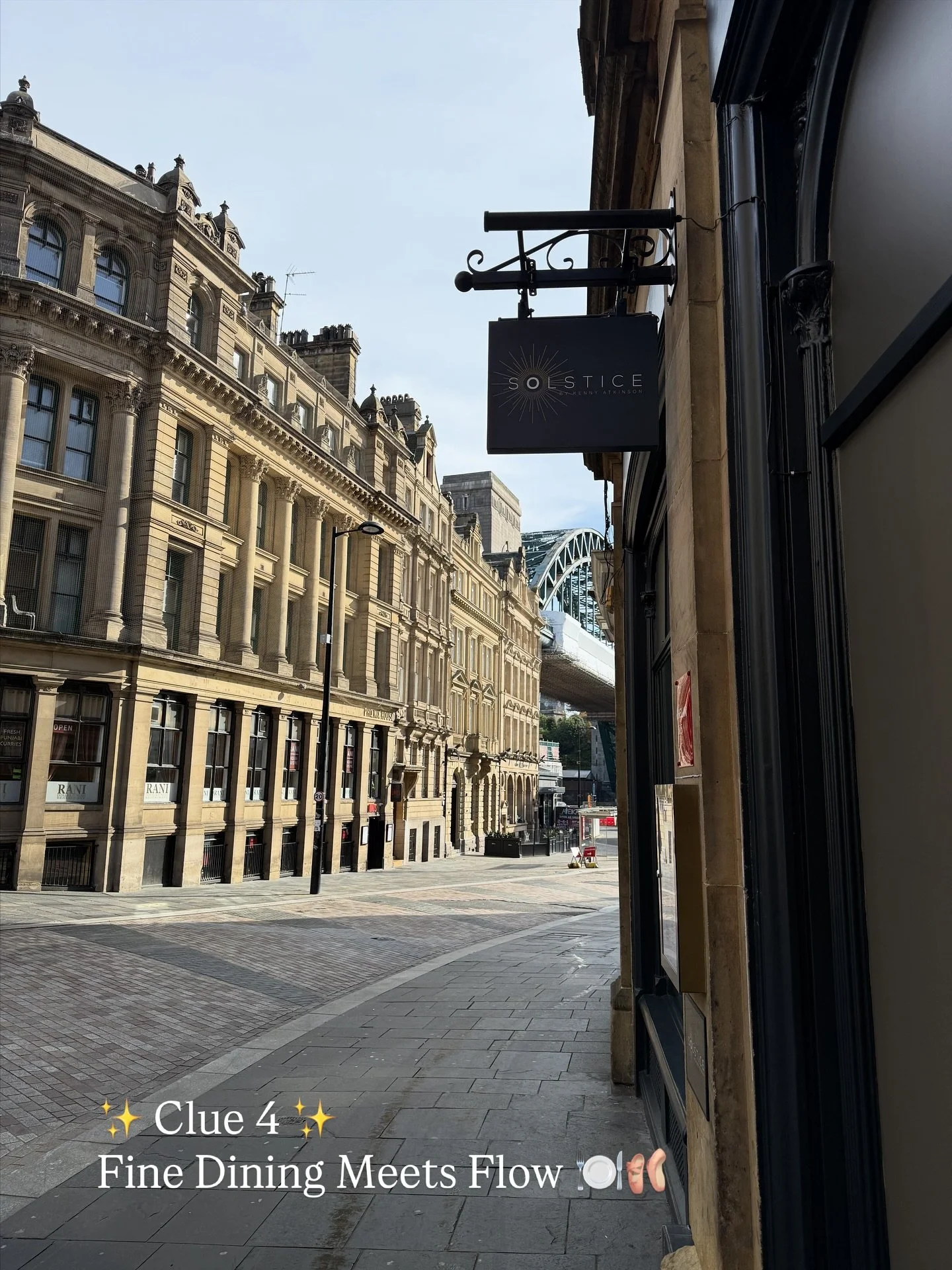 ✨ Clue 4 ✨
Fine Dining Meets Flow 🍽️🩰

Our neighbours include one of Newcastle&rsquo;s Michelin-starred restaurants&hellip;
Can you guess where our studio is yet? 👀

#ReformStudio #NewcastleQuayside #NE1 #ReformerPilates #PilatesNewcastle #Wellnes