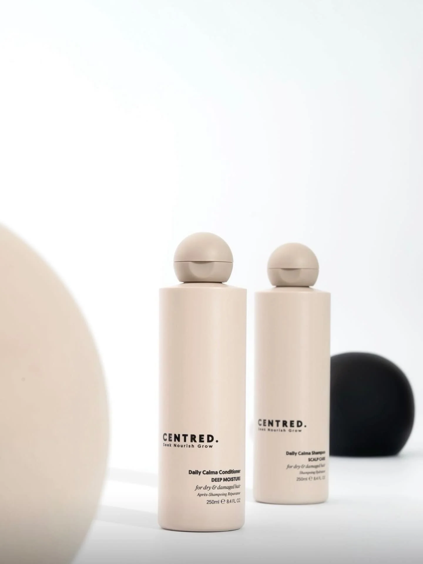 Calma shampoo &amp; conditioner for dry damaged hair - You're going to love this 🤍 @wearecentred