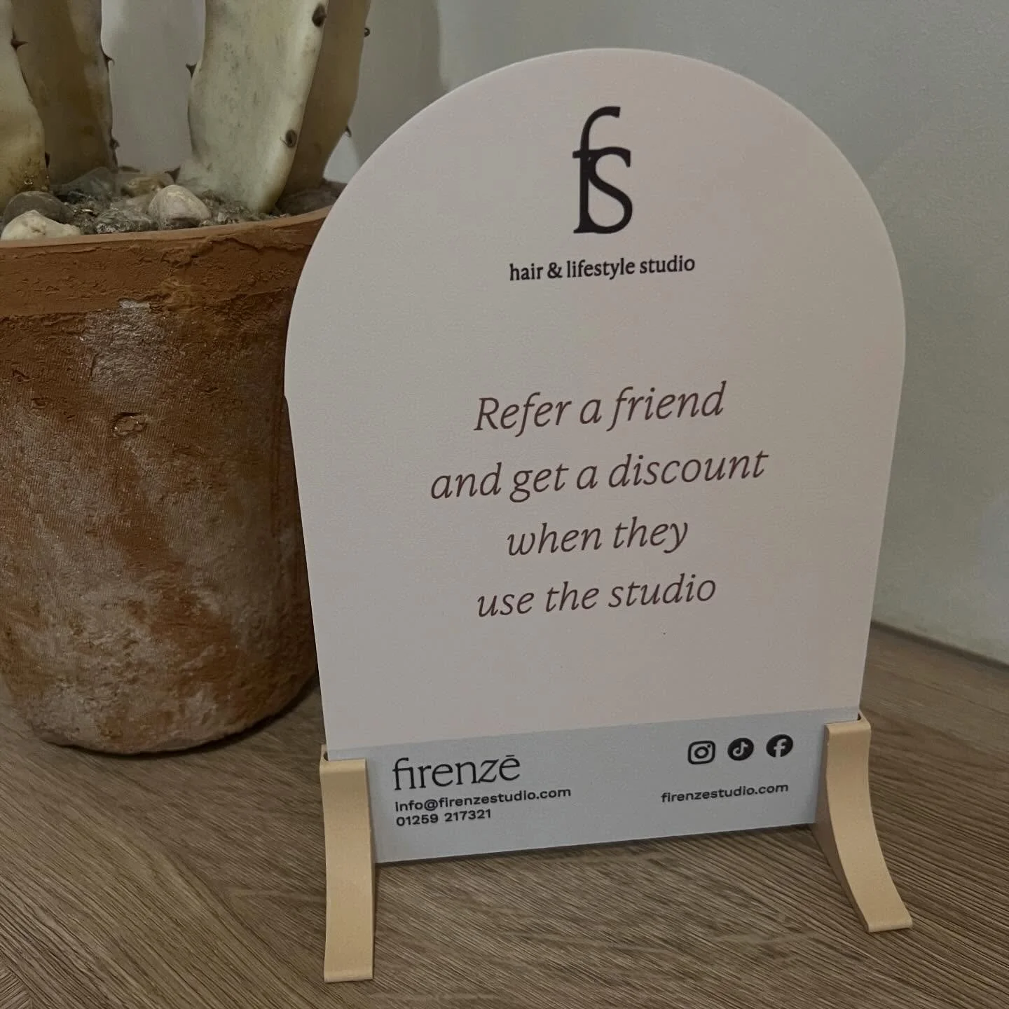 Refer a Friend &amp; Save Together!

Love your experience at our studio? 
Share it with your family and friends! 
When you refer someone new to Firenzē, you&rsquo;ll both receive a special discount as our thank you.

If someone you know is looking fo