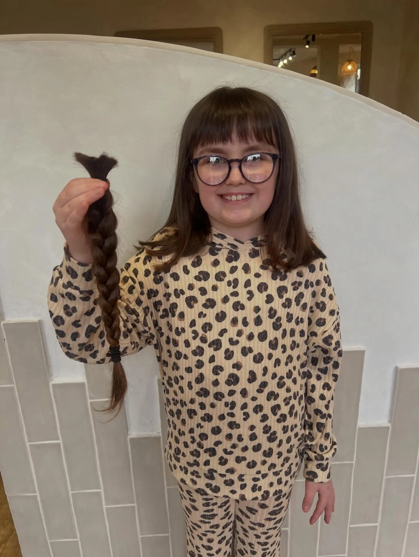 Anna and her big sister came in to donate their hair to the Little Princess Trust &mdash; and they were both so incredibly brave. 💛

They each went for the big chop, choosing a gorgeous wolf cut and a bob with a cute fringe. Altogether, we must have