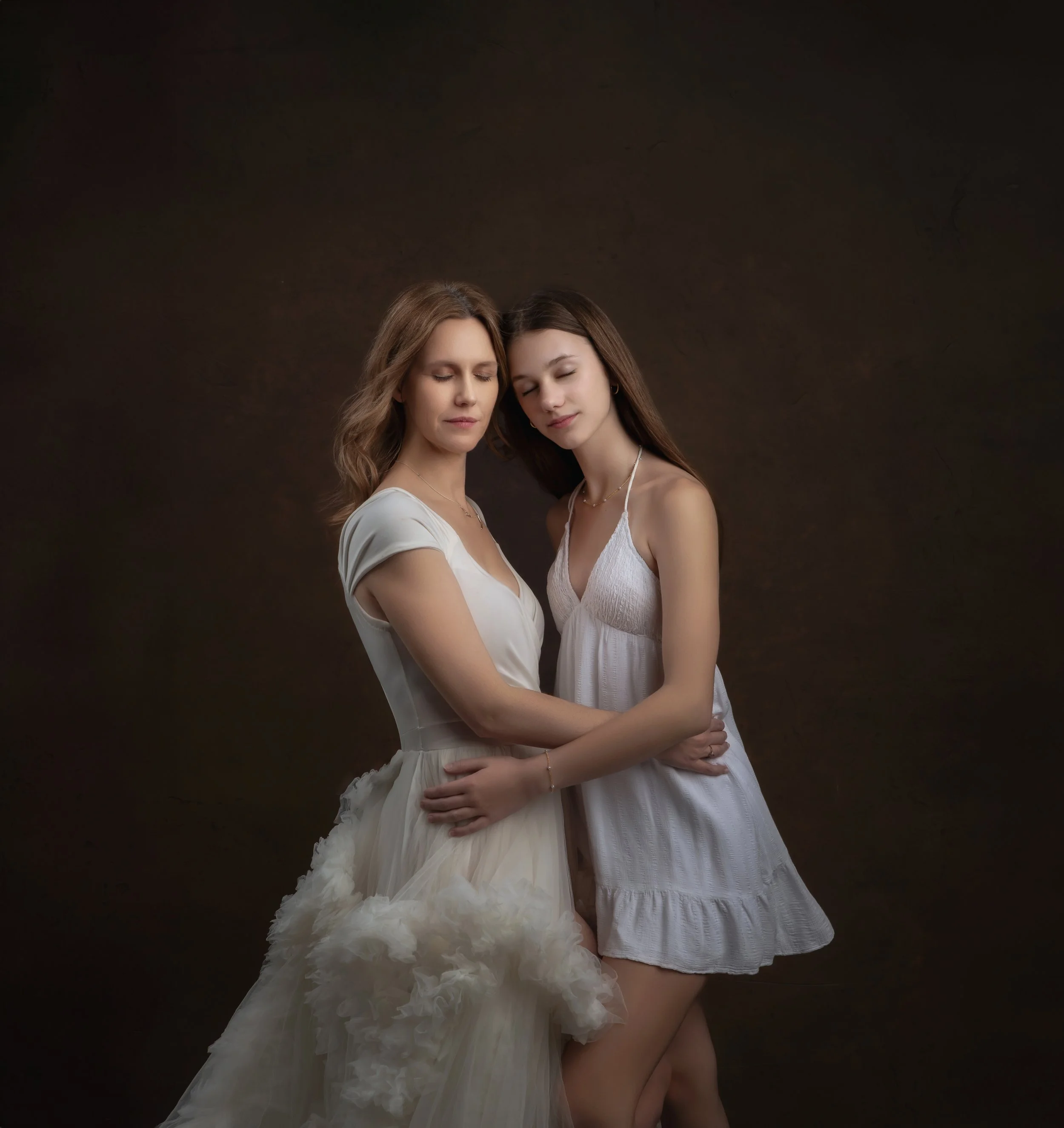 Mommy and daughter by Ally