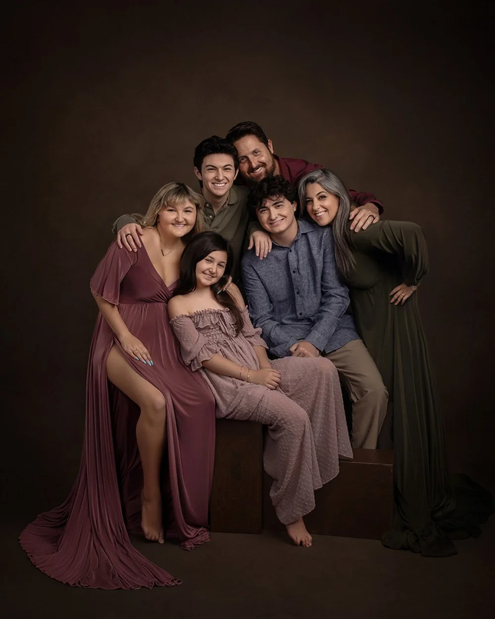 A family portrait by Ally