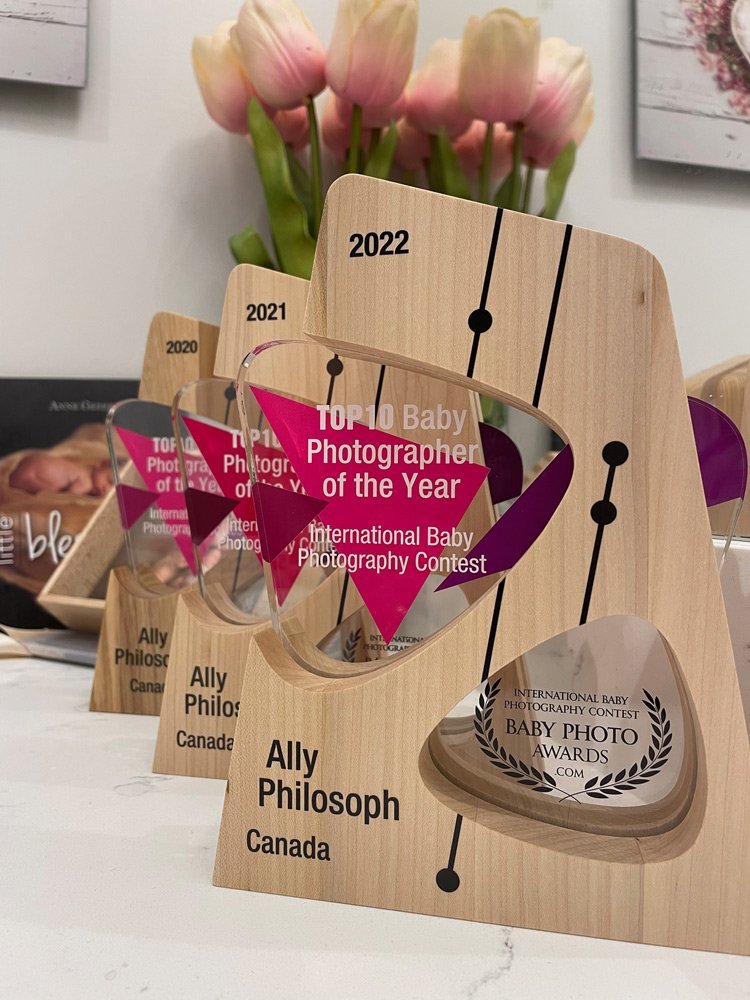 Multiple awards for pregnancy and baby photography