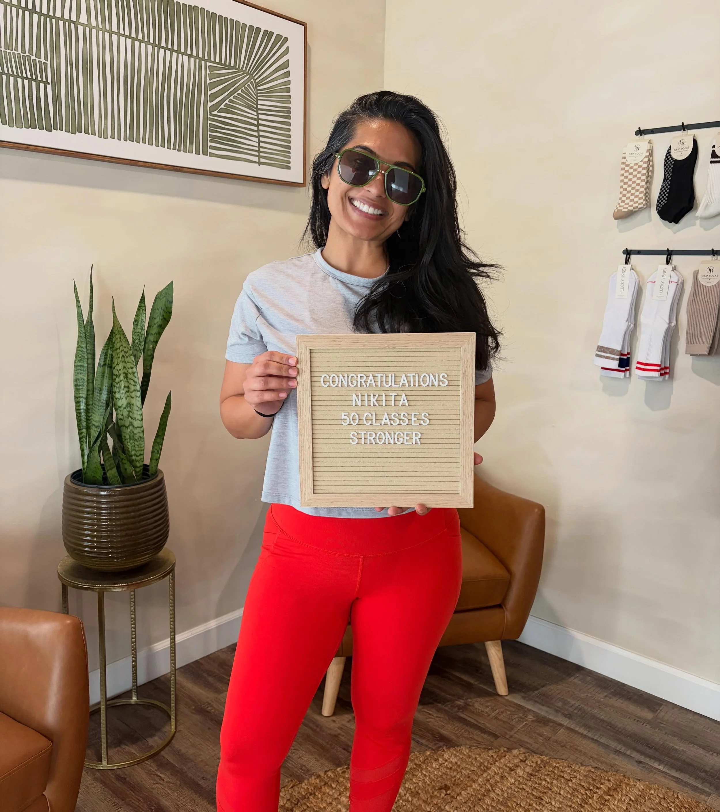 Congratulations on 50 classes, Nikita! Your dedication is inspiring!🥰