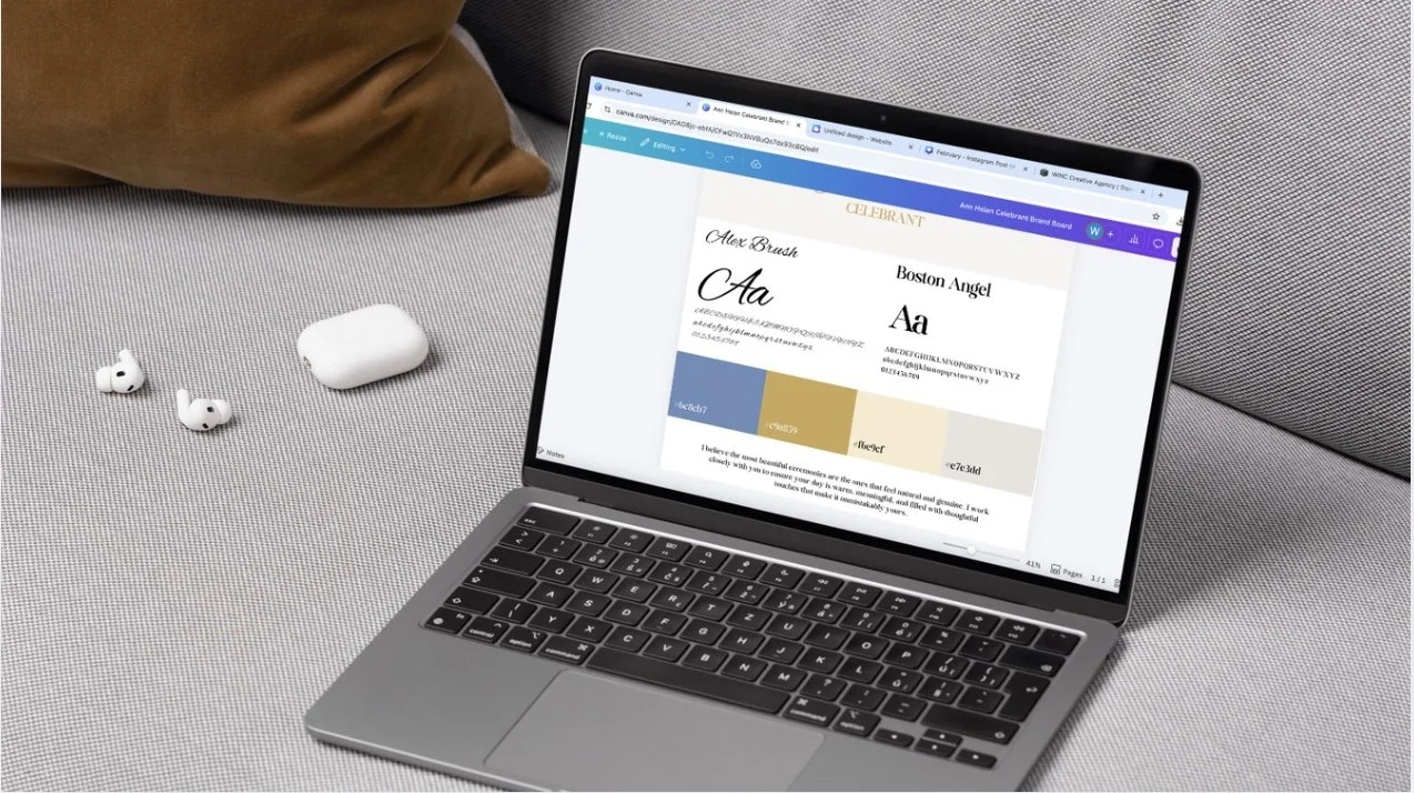 Ann Helen Celebrant Branding