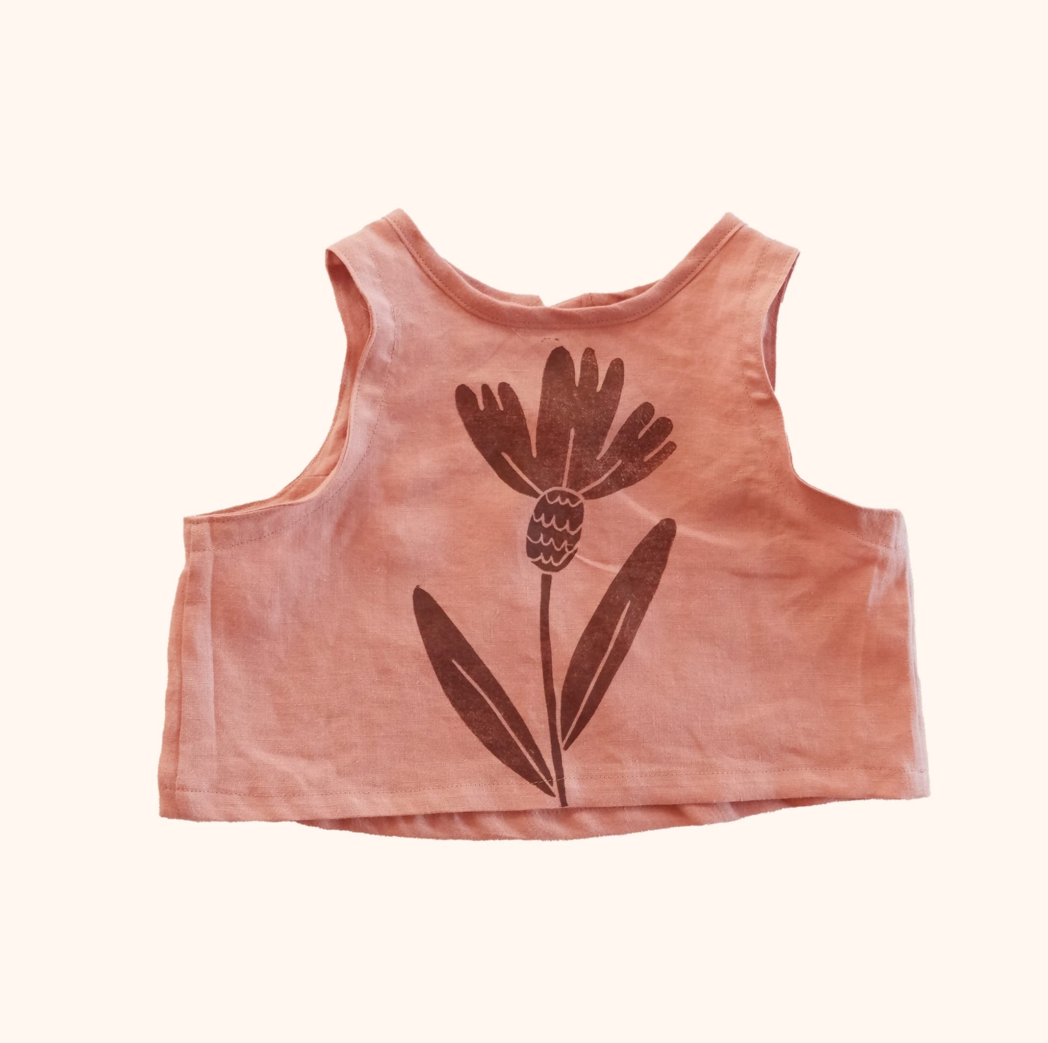 Flower tank top