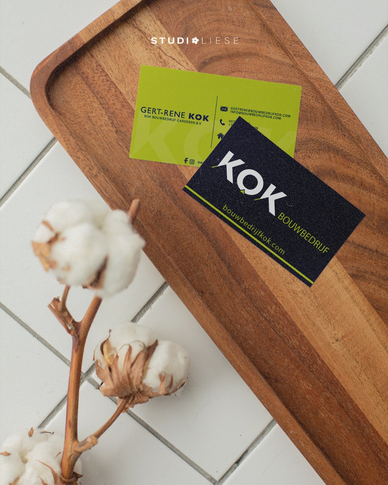 𝗩𝗮𝗻 𝗸𝗮𝗮𝗿𝘁𝗷𝗲 𝘁𝗼𝘁 𝗯𝗮𝗻𝗻𝗲𝗿 👇🏼

Naast het maken van content, websites en volledige brandings ben ik ook beschikbaar voor kleine opdrachten zoals visitekaartjes, flyers en banners.

Voor Kok Bouwbedrijf ontwierp ik een visitekaartje wa