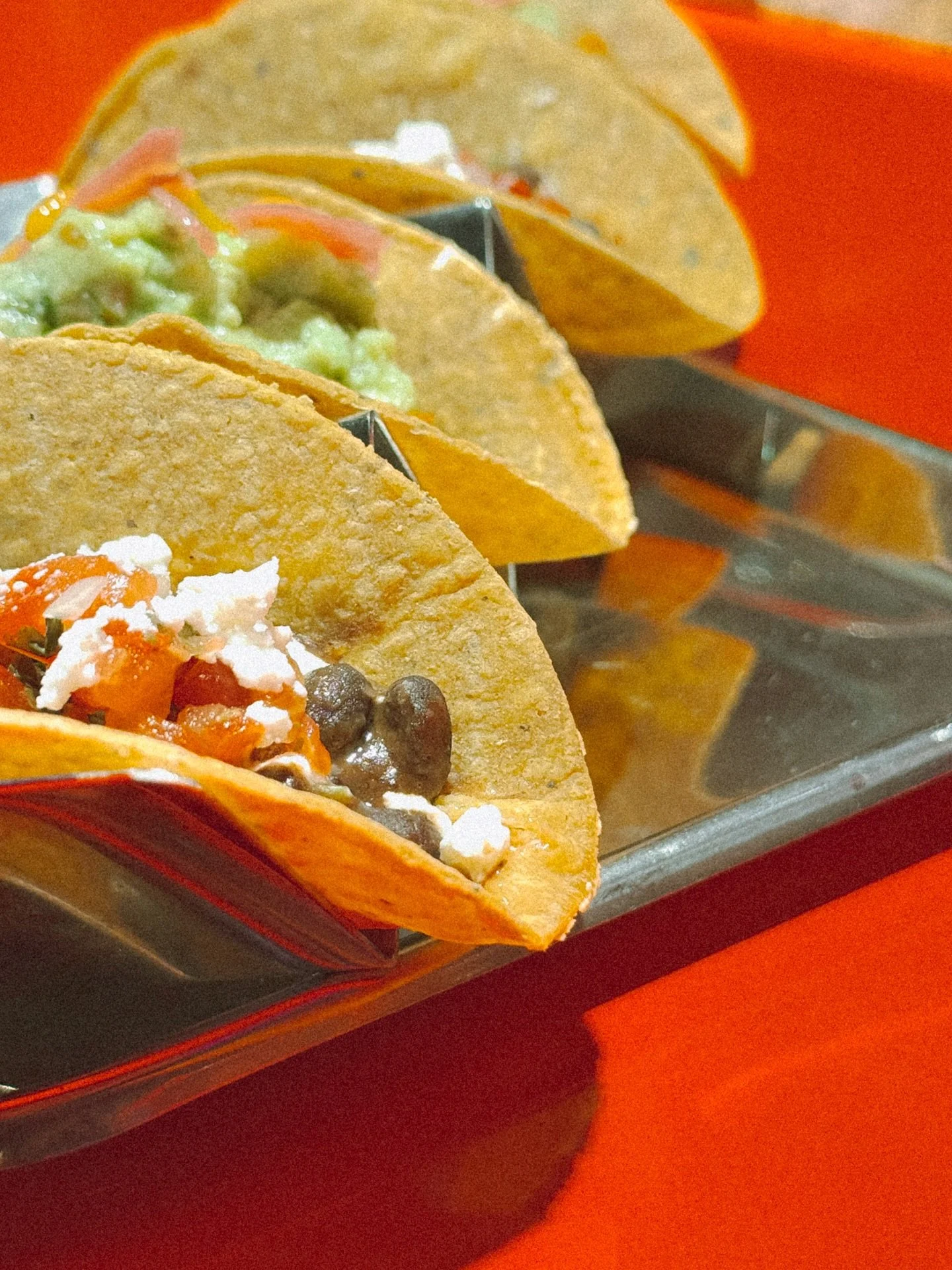 You know the drill! Drinks are always there for you, but on Fridays, it's tacos and drinks! ⭐️ Starting at 17:00, as long as supplies last! served with our famous cosmic margarita.