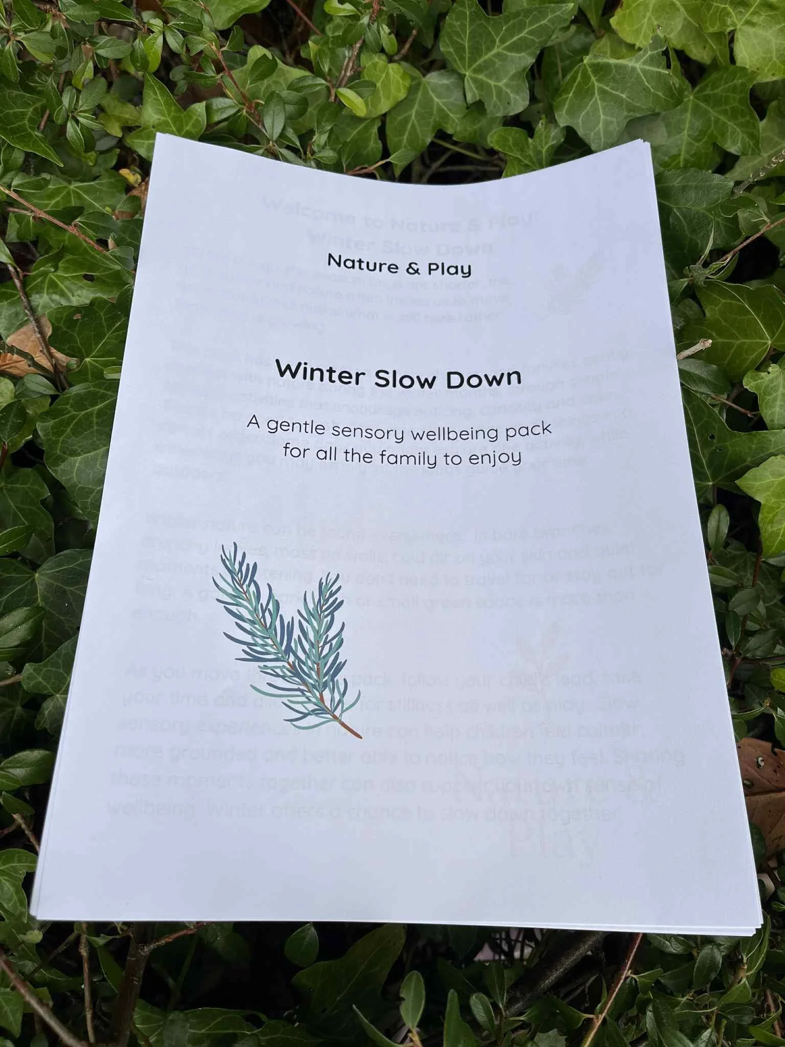 Nature & Play Winter Pack