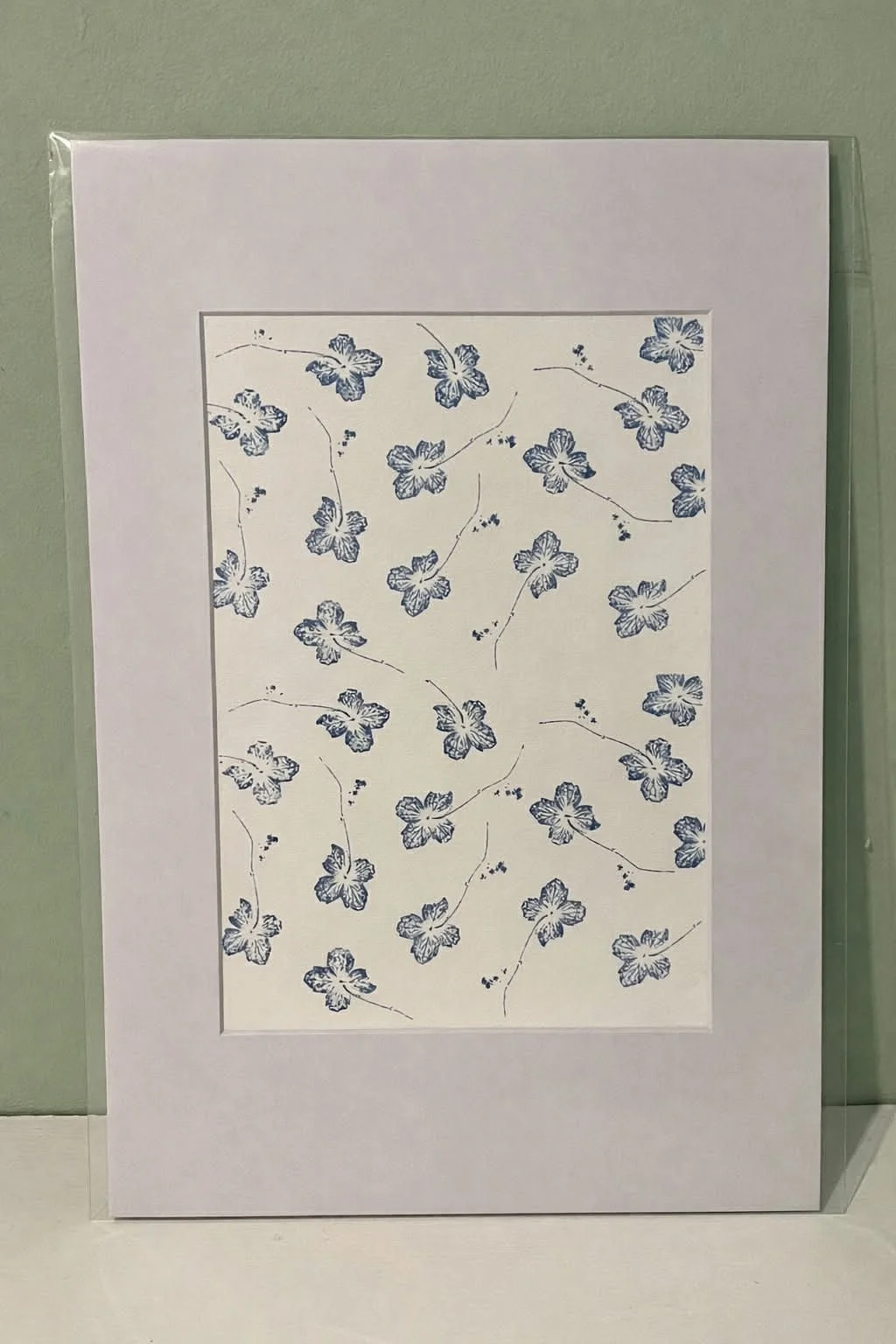 Small Blue Flowers Mount.jpg