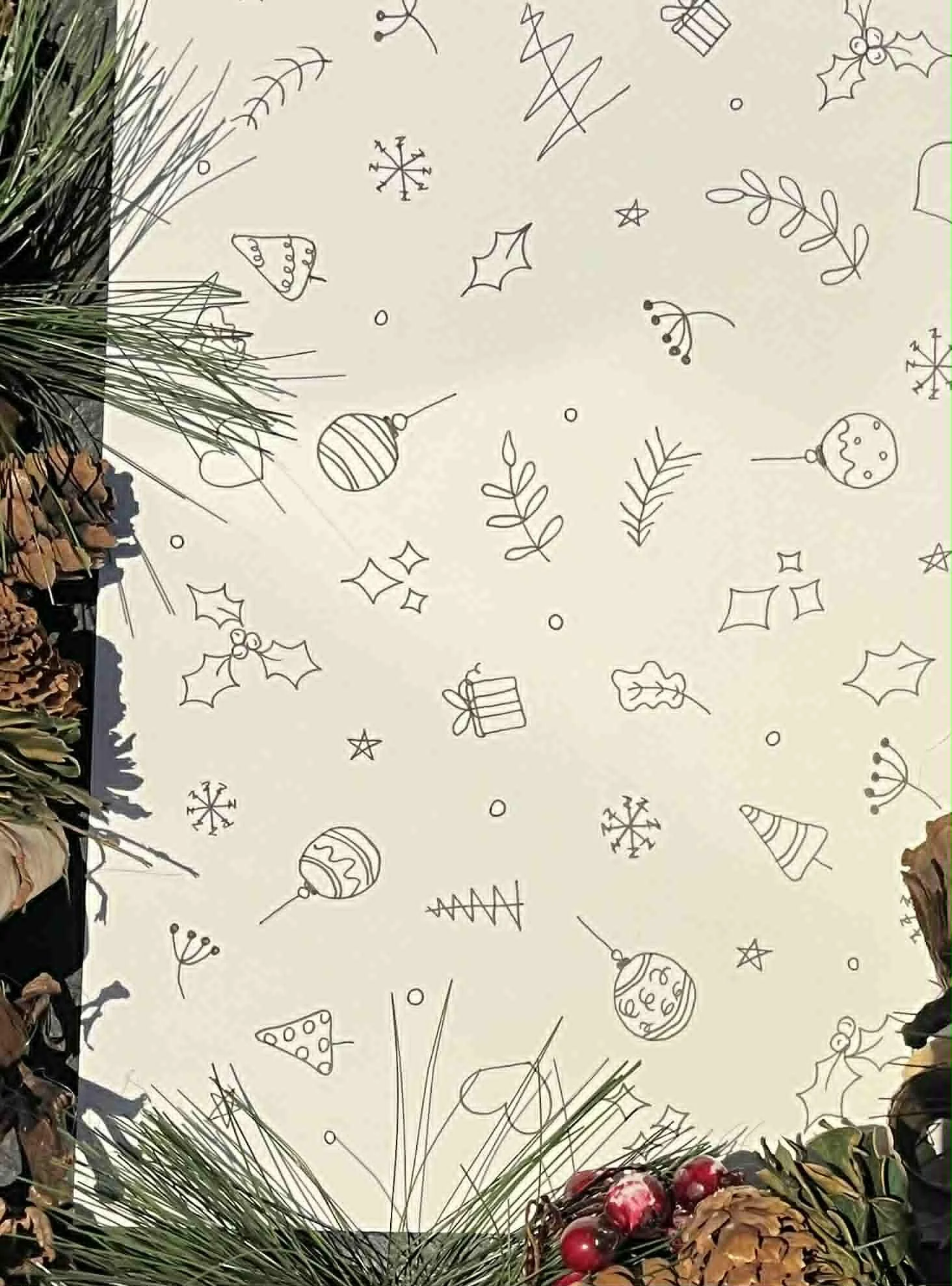 Christmas Doodle Download (Free)