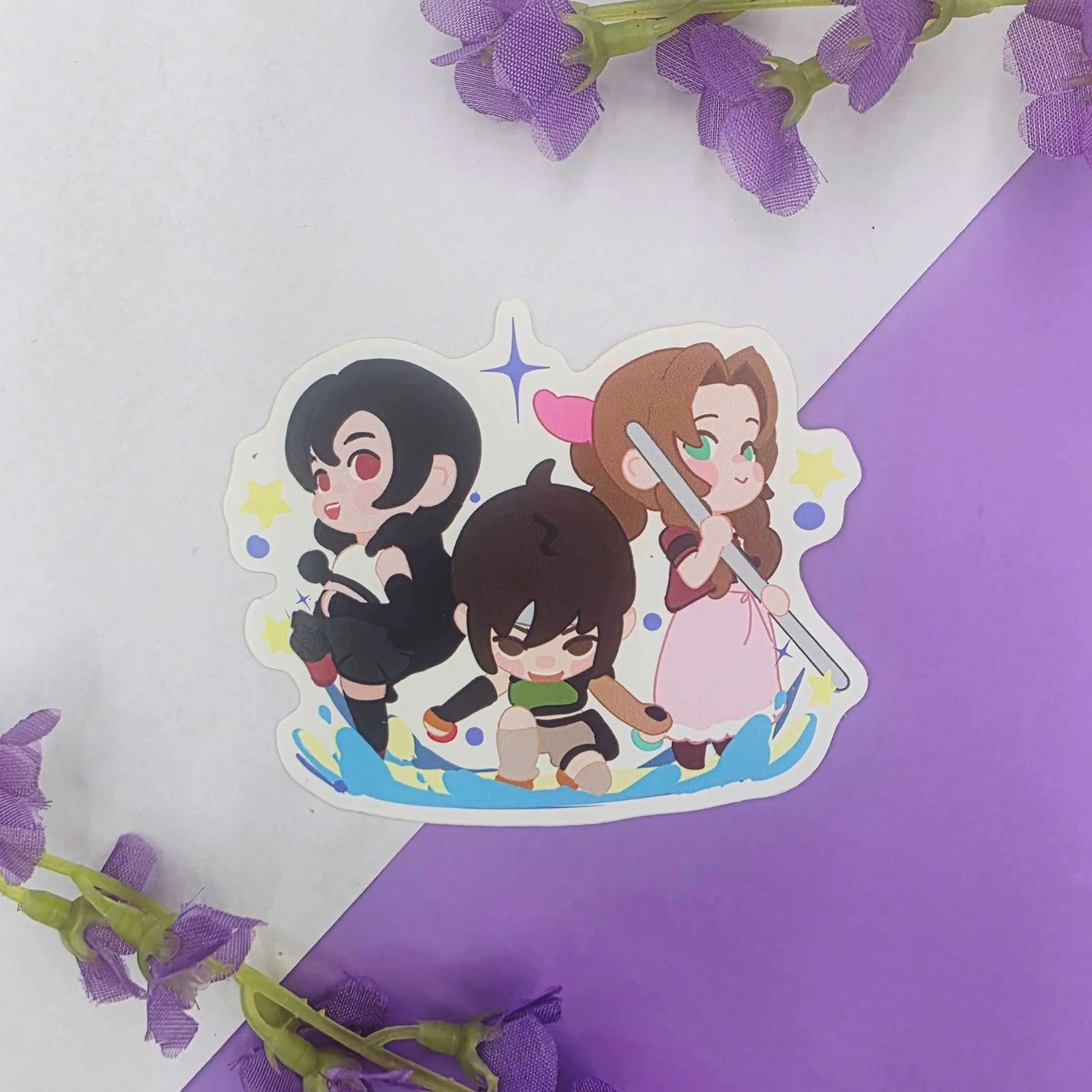 FF7 Girls Sticker