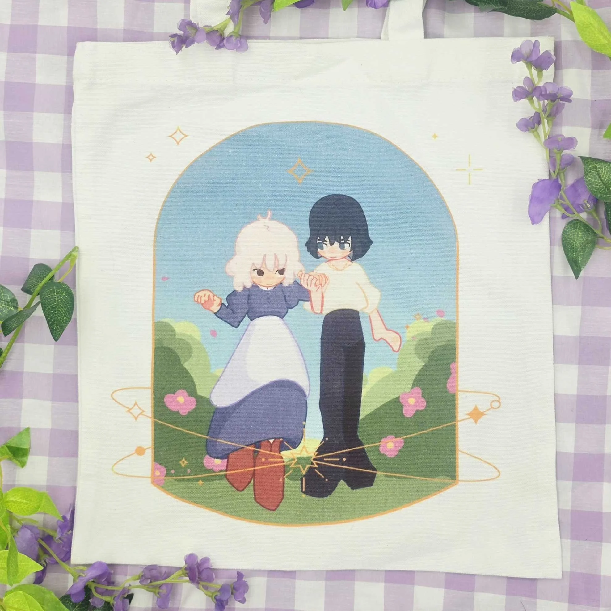 Howl and Sophie Tote Bag