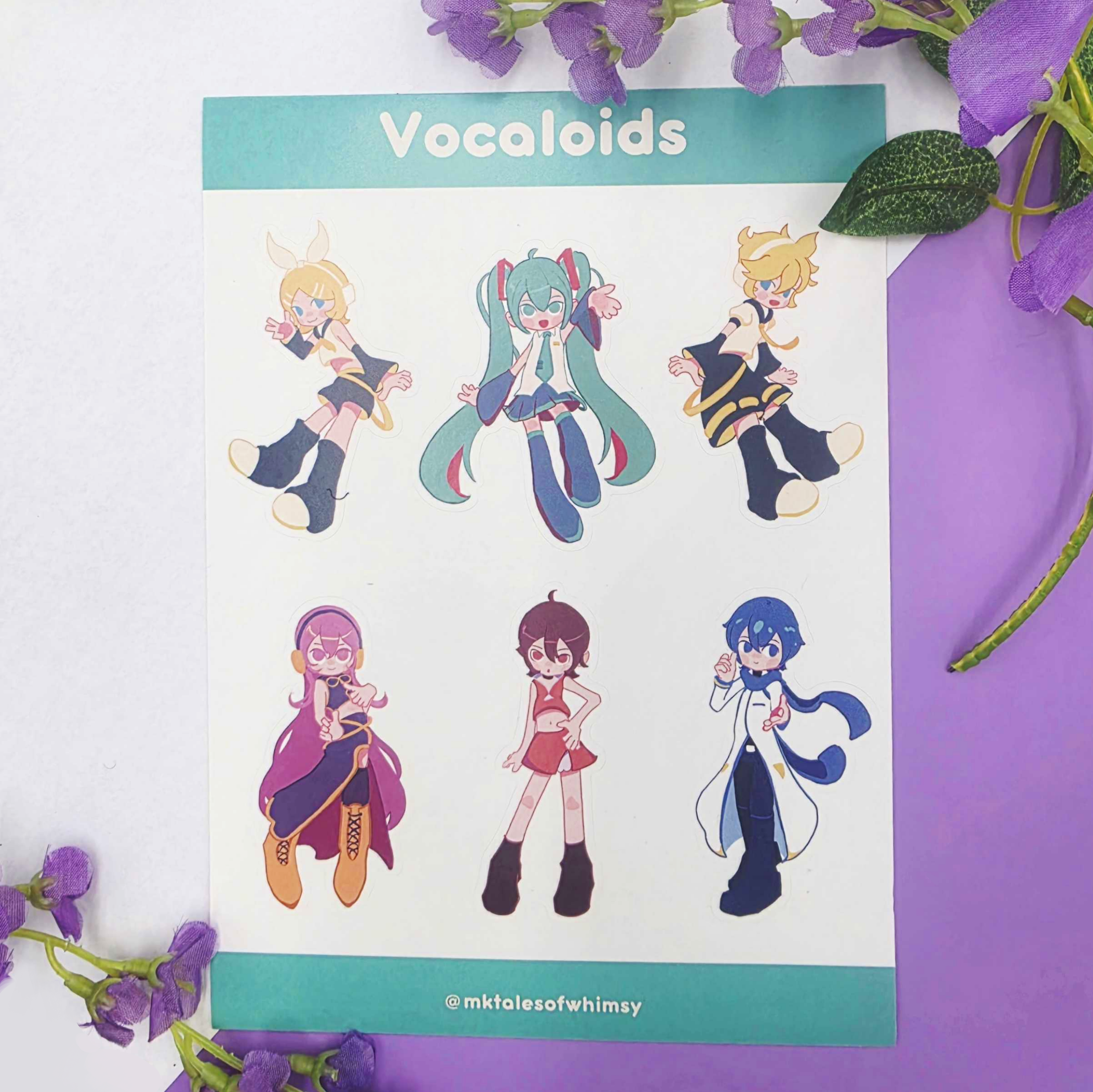 Vocaloid Sticker Sheet