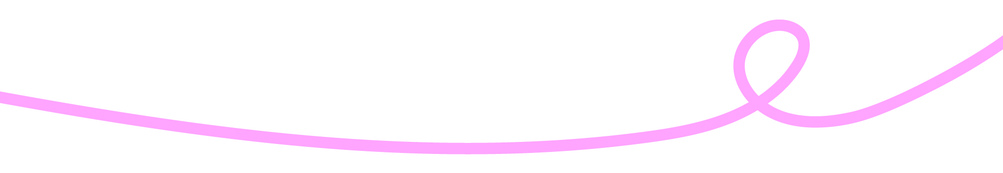 pink looping line
