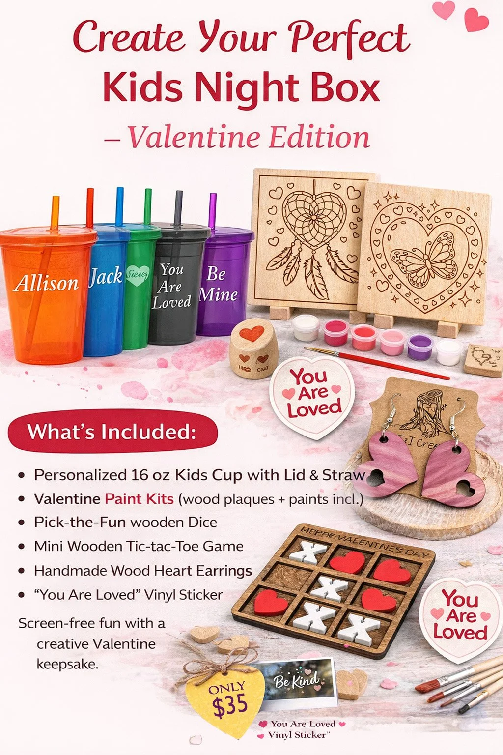 Create Your Perfect Kids Night Box – Valentine Edition