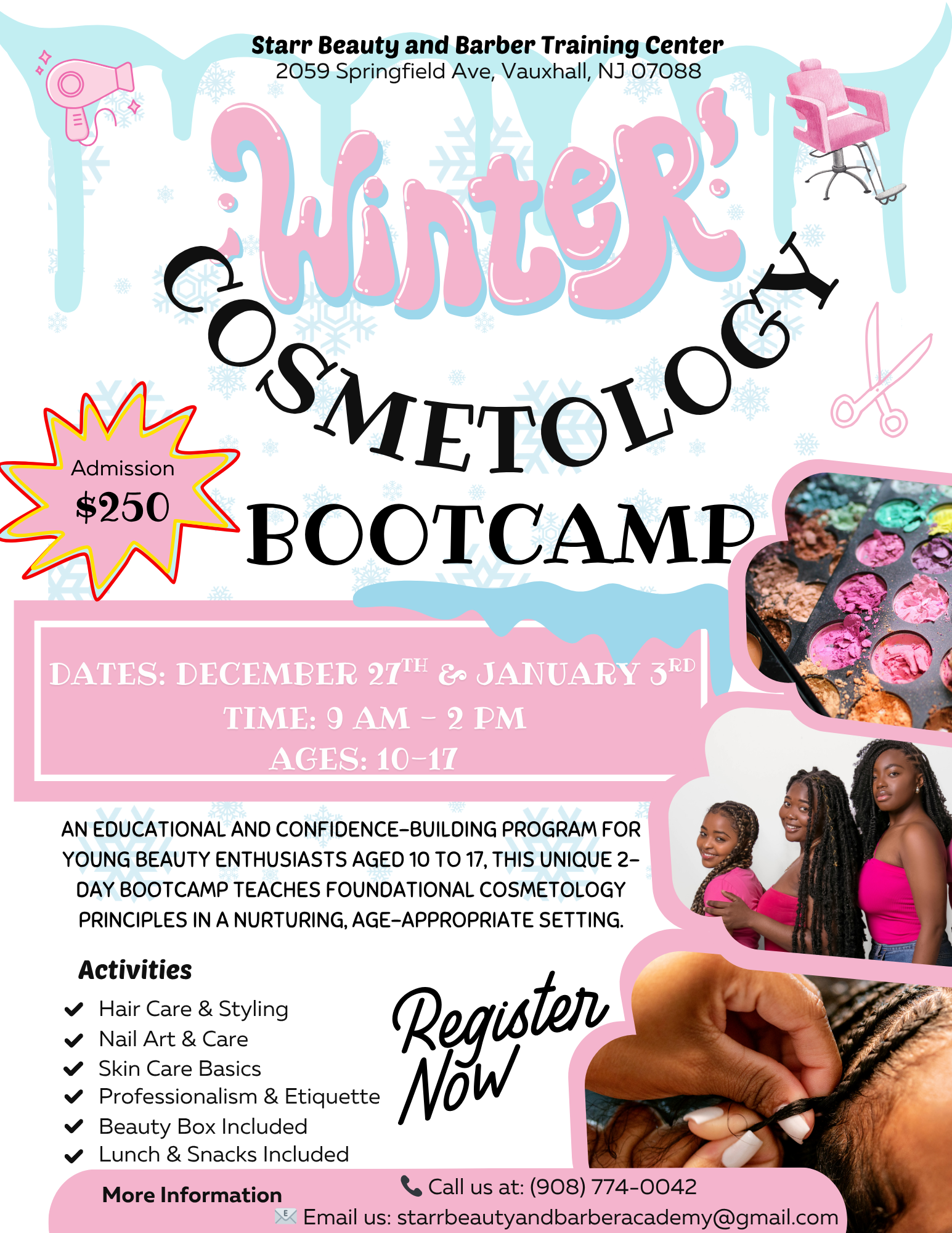 Winter Youth Cosmetology Bootcamp