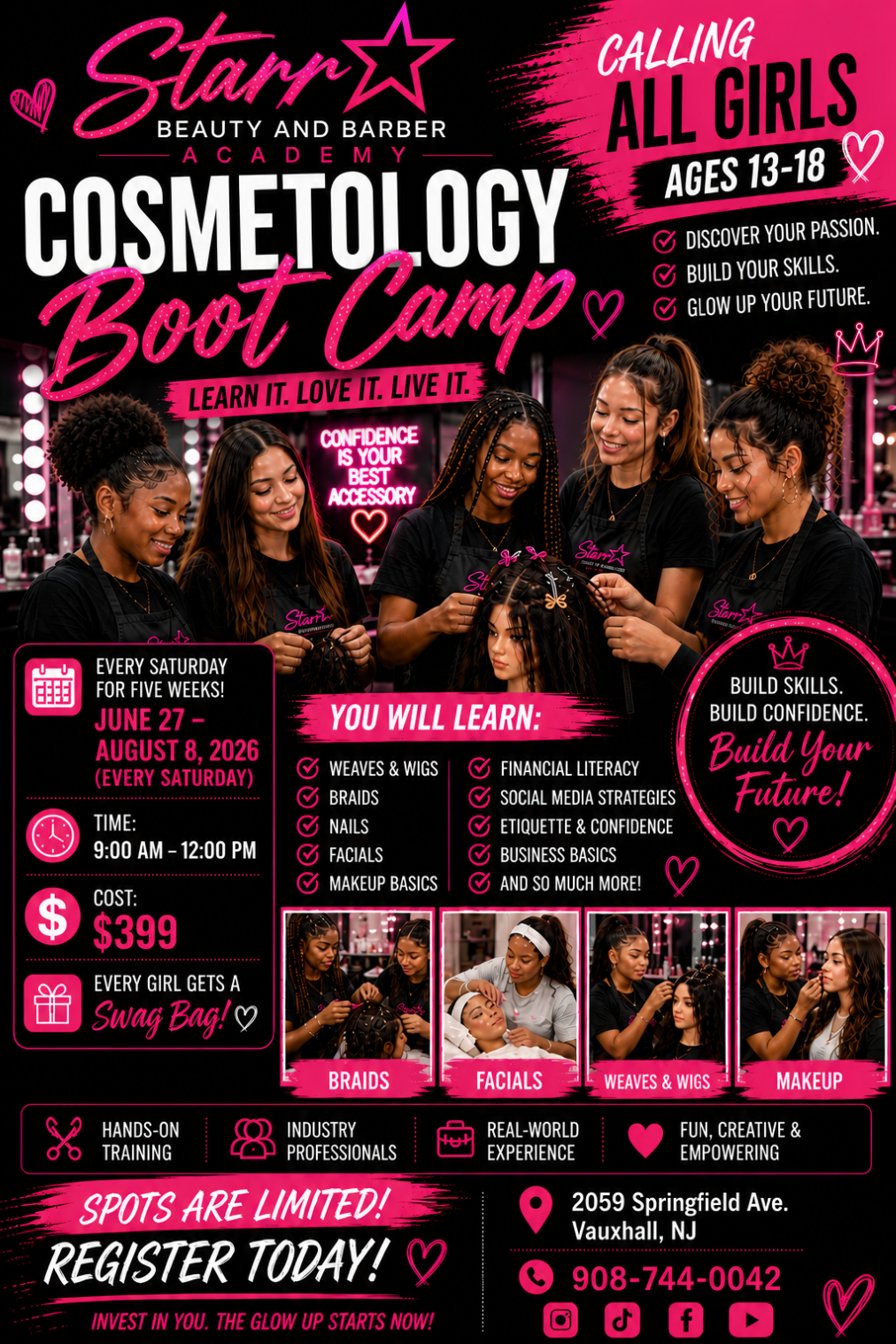 Summer Cosmetology Bootcamp