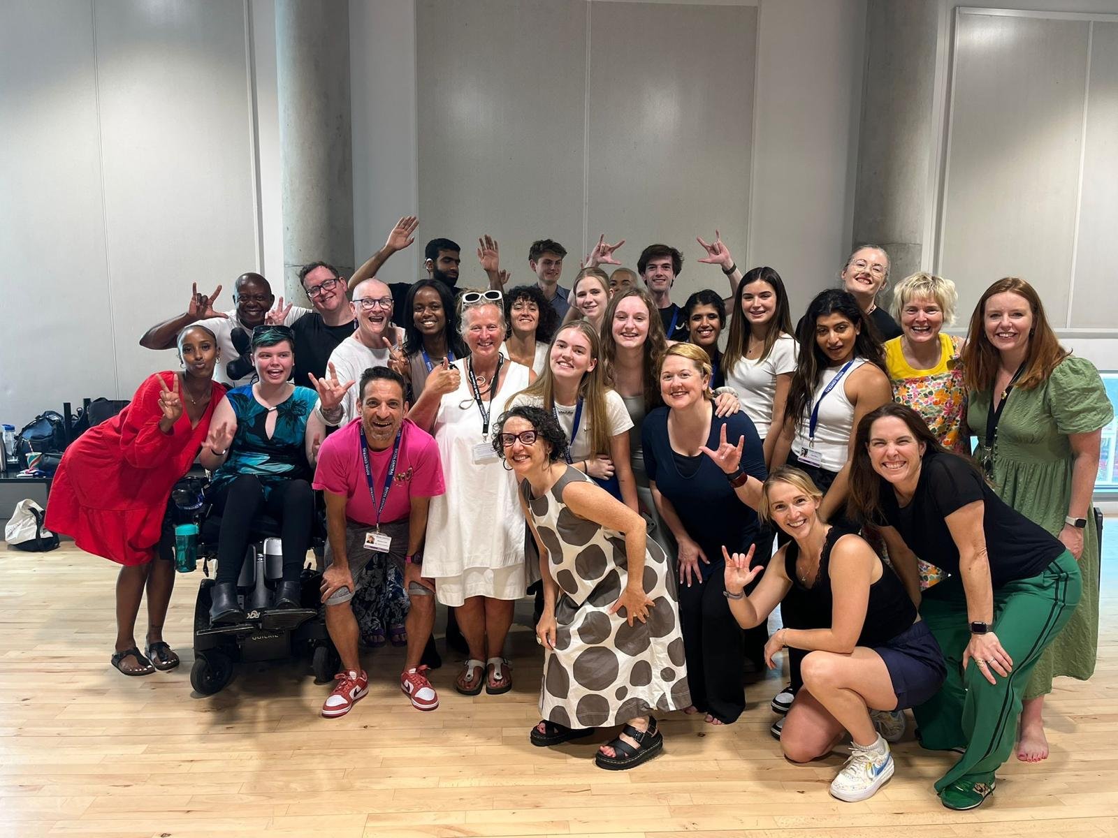 Deafinitely Theatre x Royal Central School of Speech and Drama: BSL in performance - acting intensive course (2024)