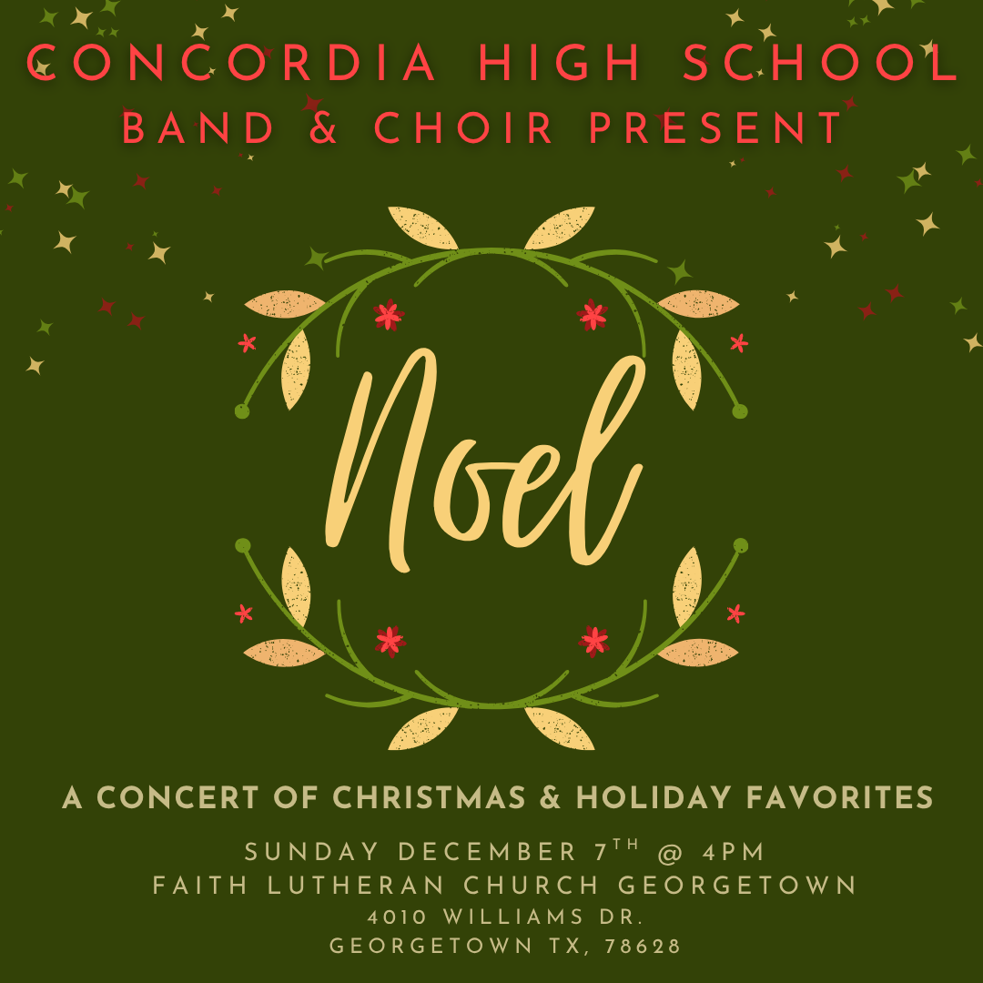 CHS Concert  Dec. 7: “NOEL”