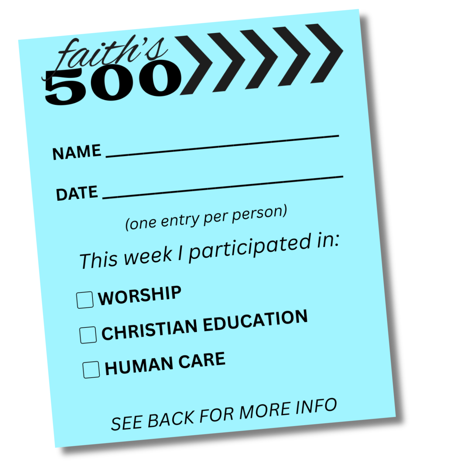 Faith’s 500 and 2026 Strategic Goals