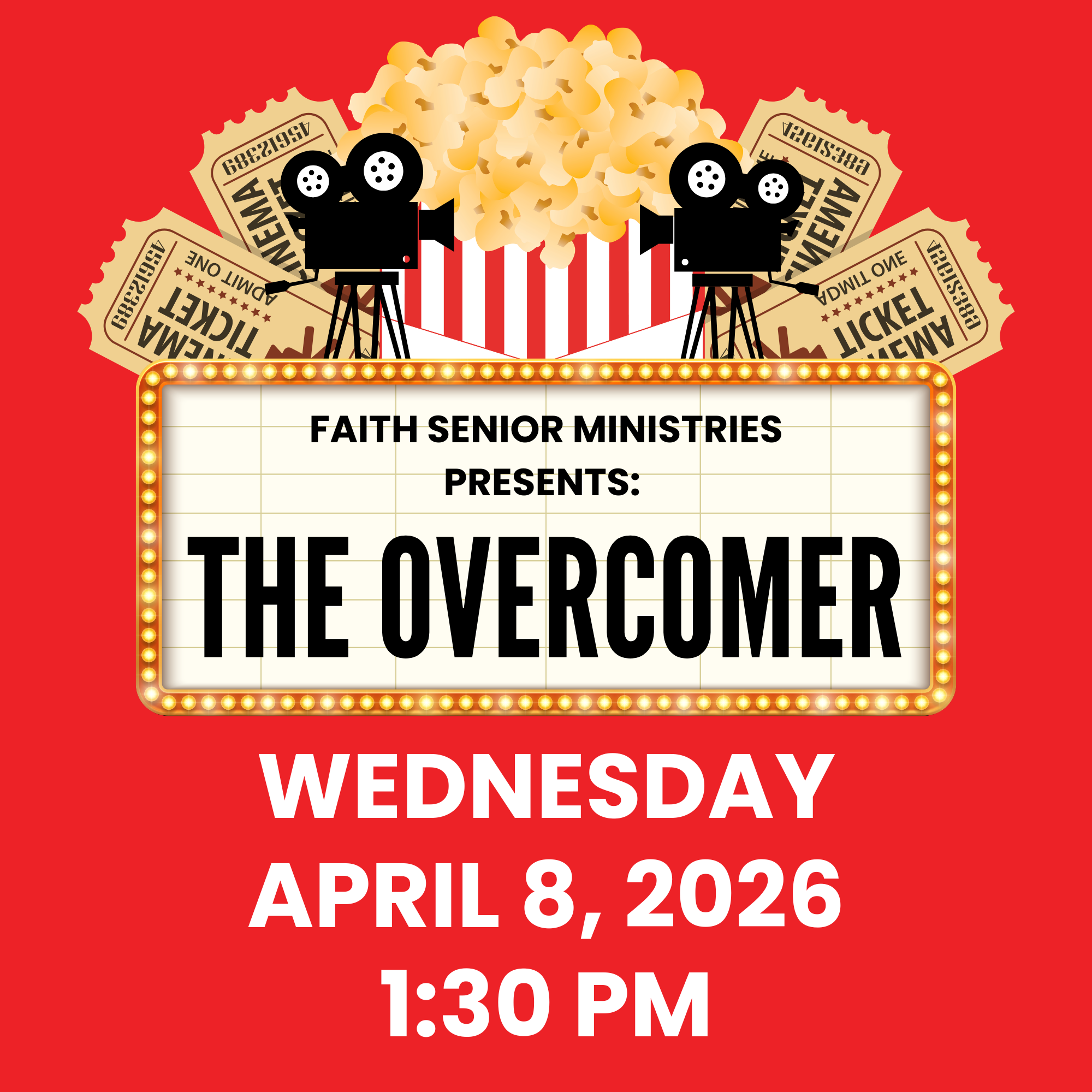 Faith Senior Ministries April Event