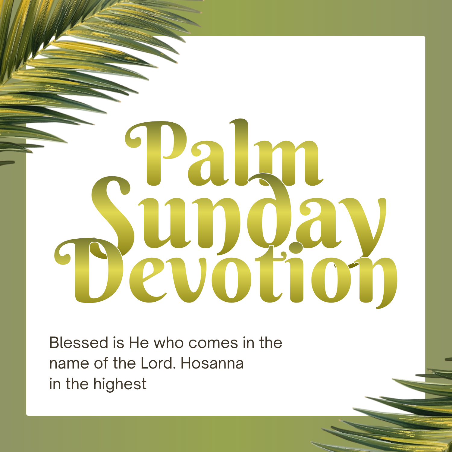 Devotion for March 29