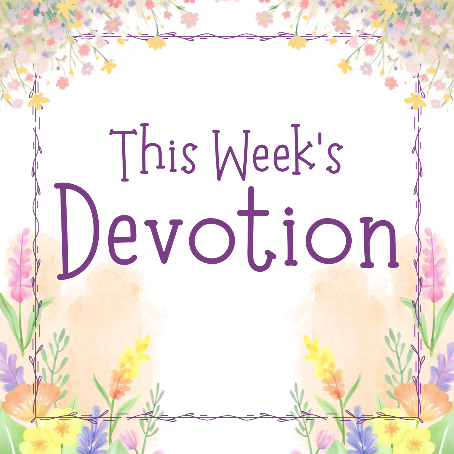 Devotion for May 3