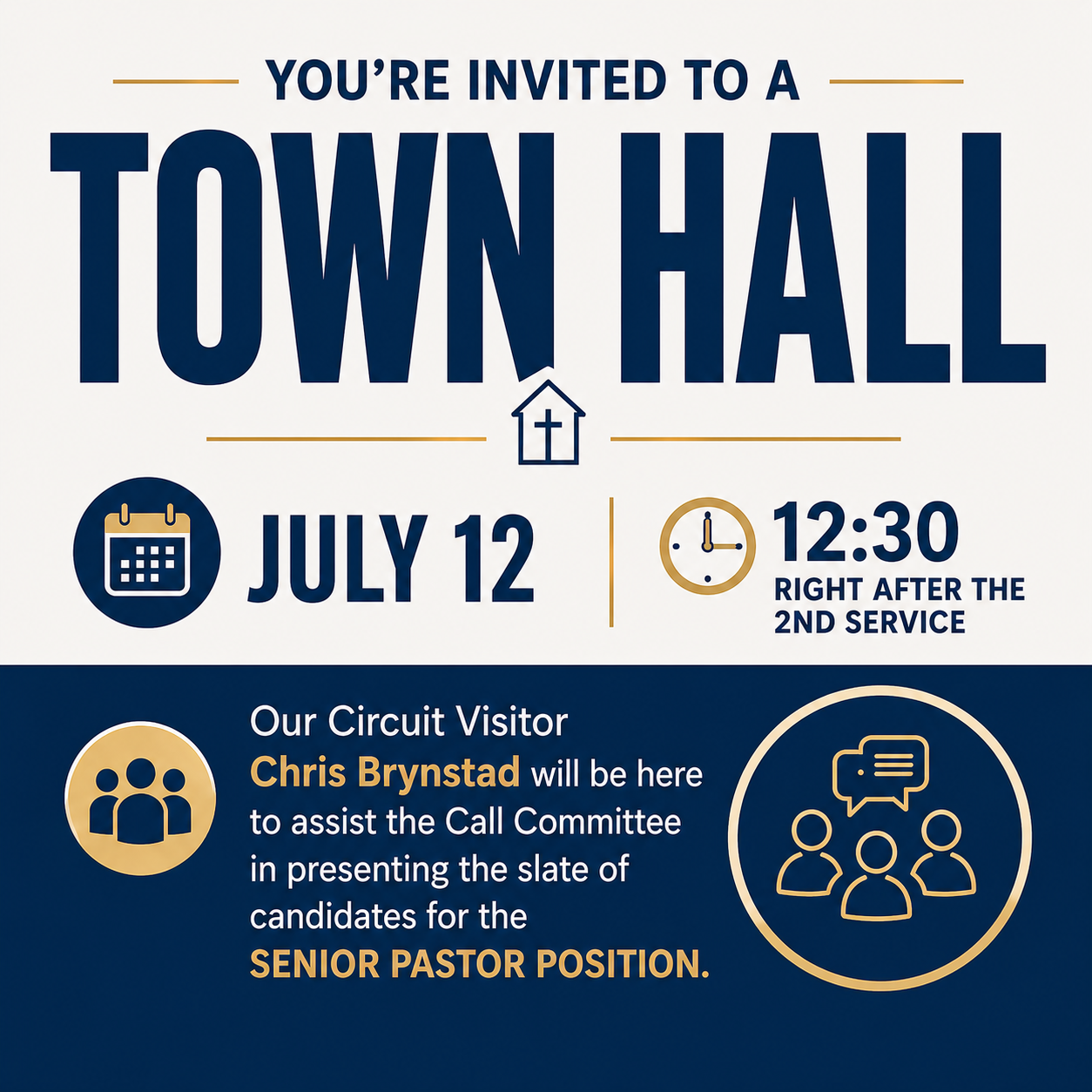 July Call Committee Town Hall 