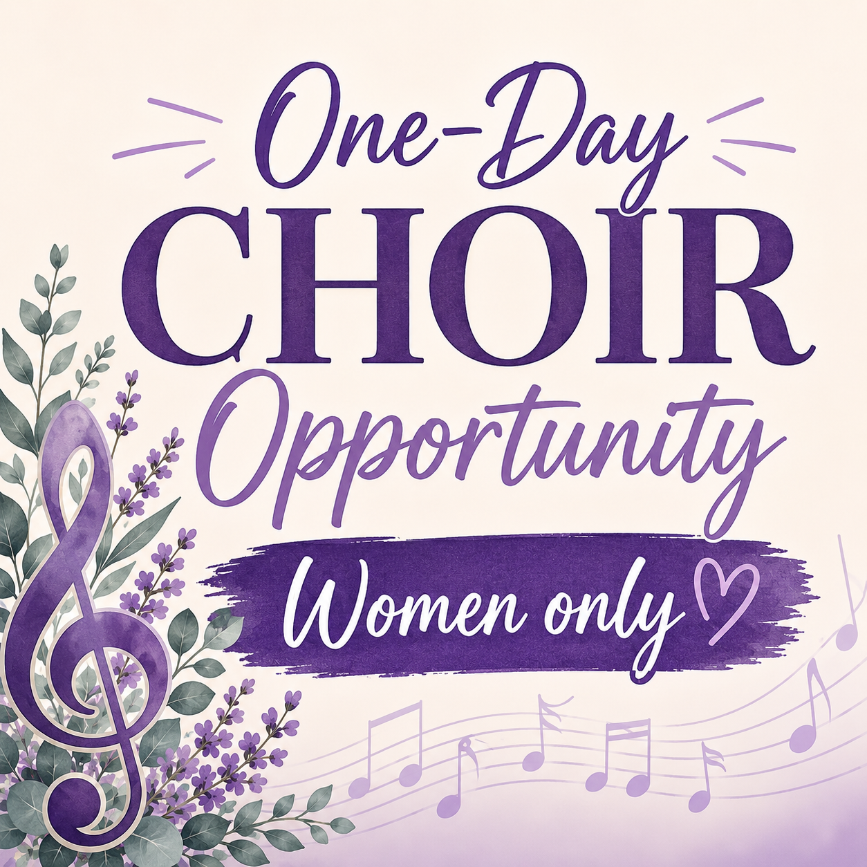 Choir Opportunity