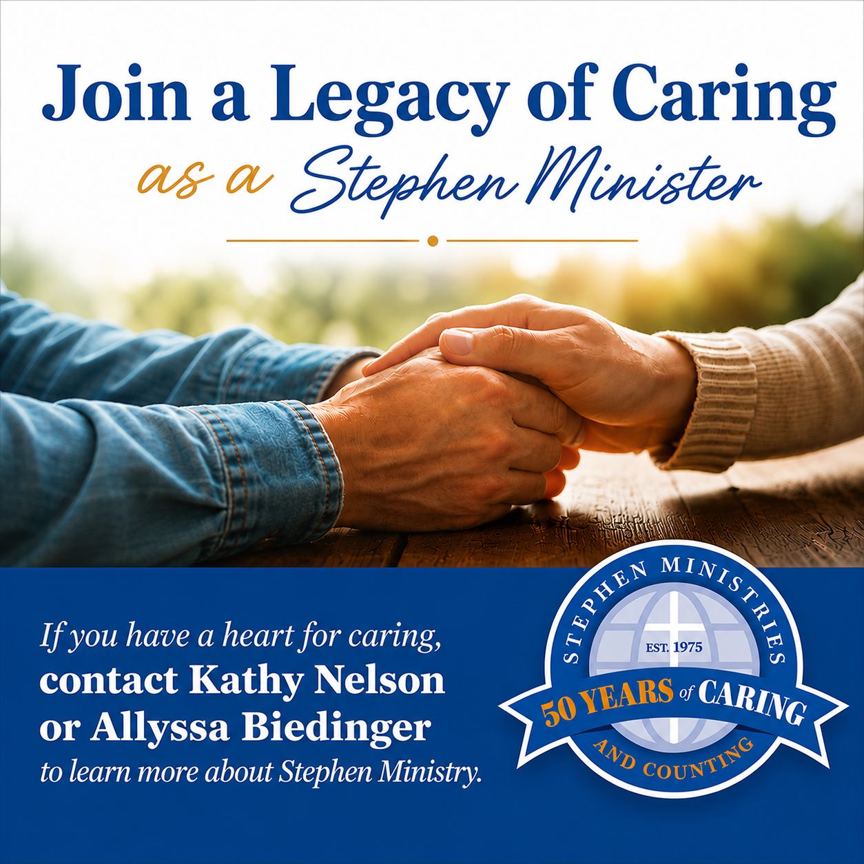Celebrating 50 Years of Stephen Ministry