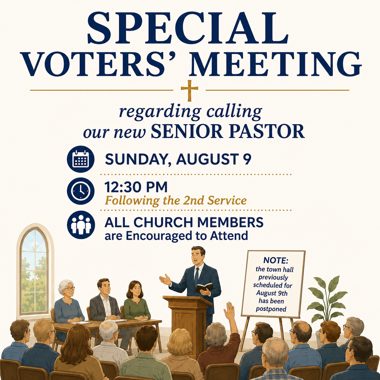 Special Voters Meeting for Senior Pastor Call